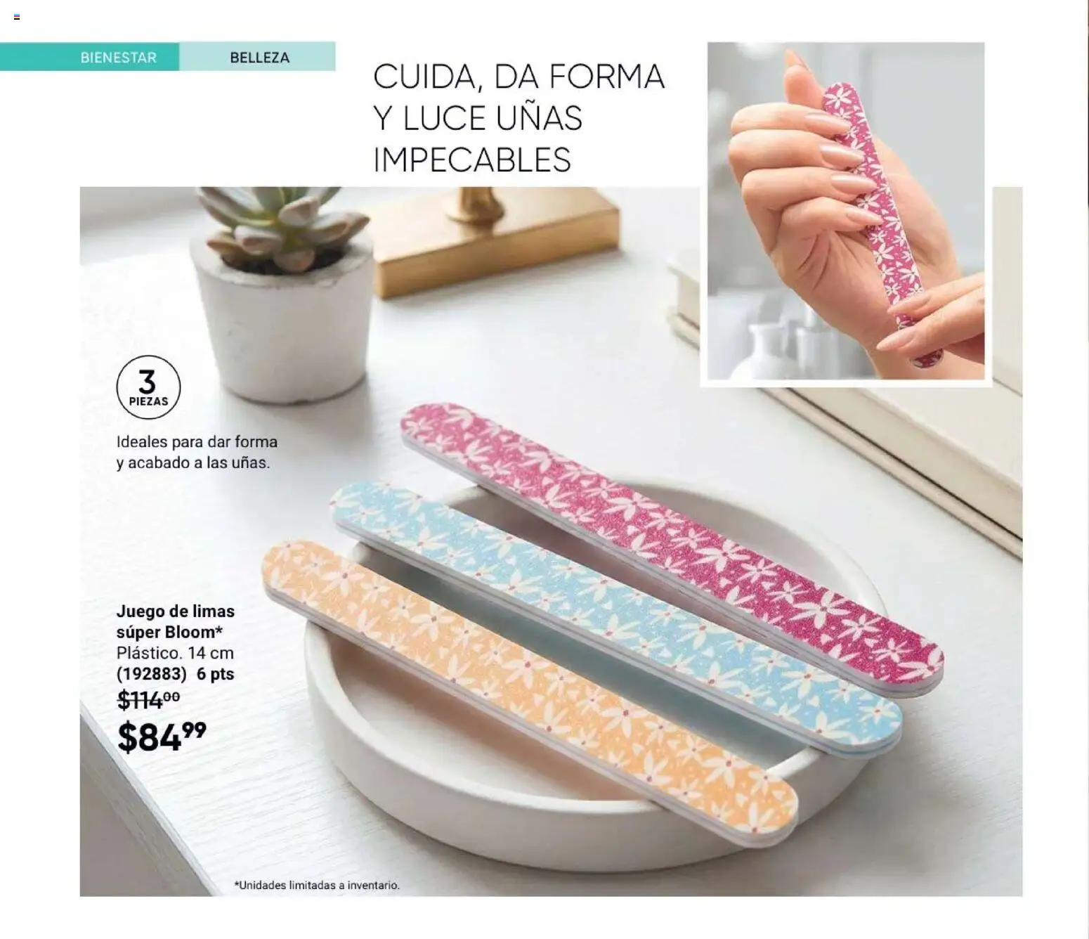 Nuevas ofertas de AVON válidas en toda la República Mexicana desde el 31/07/2026. ¡Encuentra las mejores ofertas en AVON Casa & Estilo 12 2026! | Página: 128 | Productos: Juego
