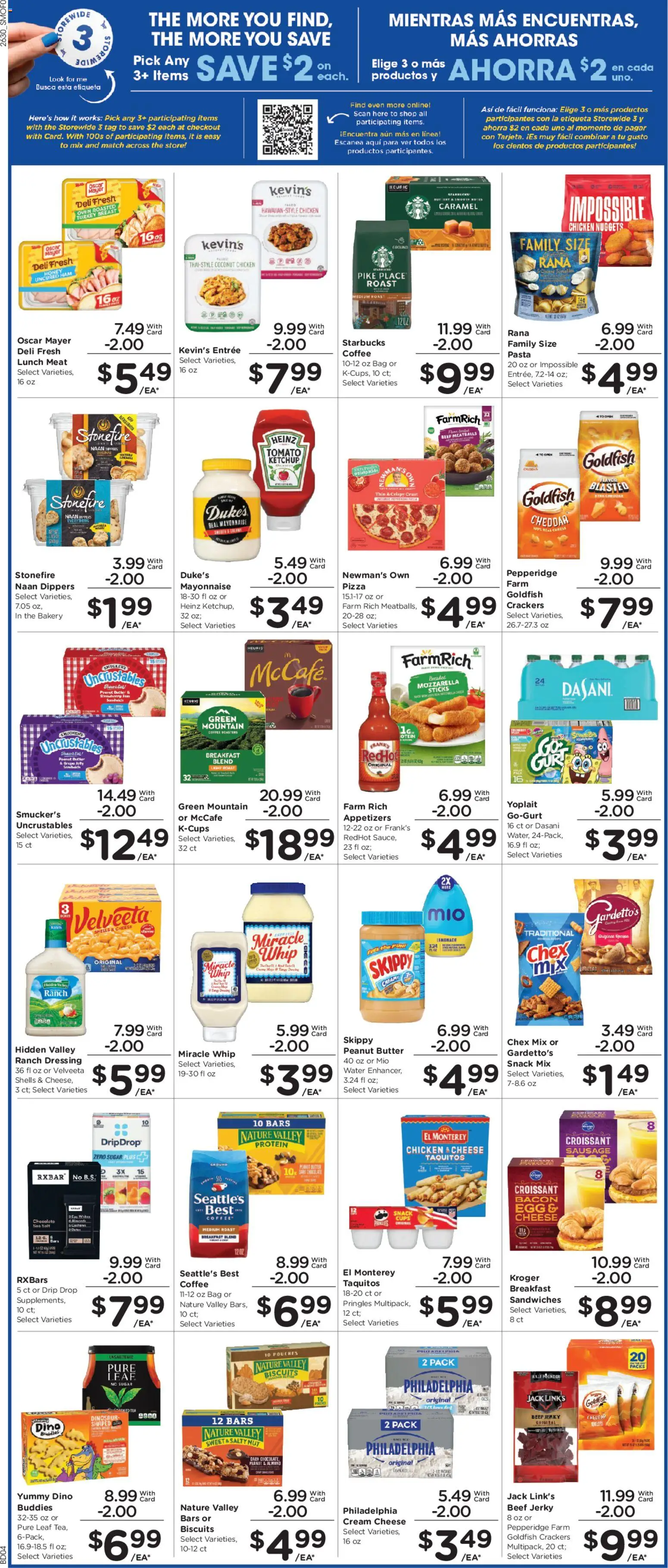 Smith's Weekly Ad - valid from 08/26/2026 | Page: 5 | Products: Crackers, Butter, Bacon, Oven