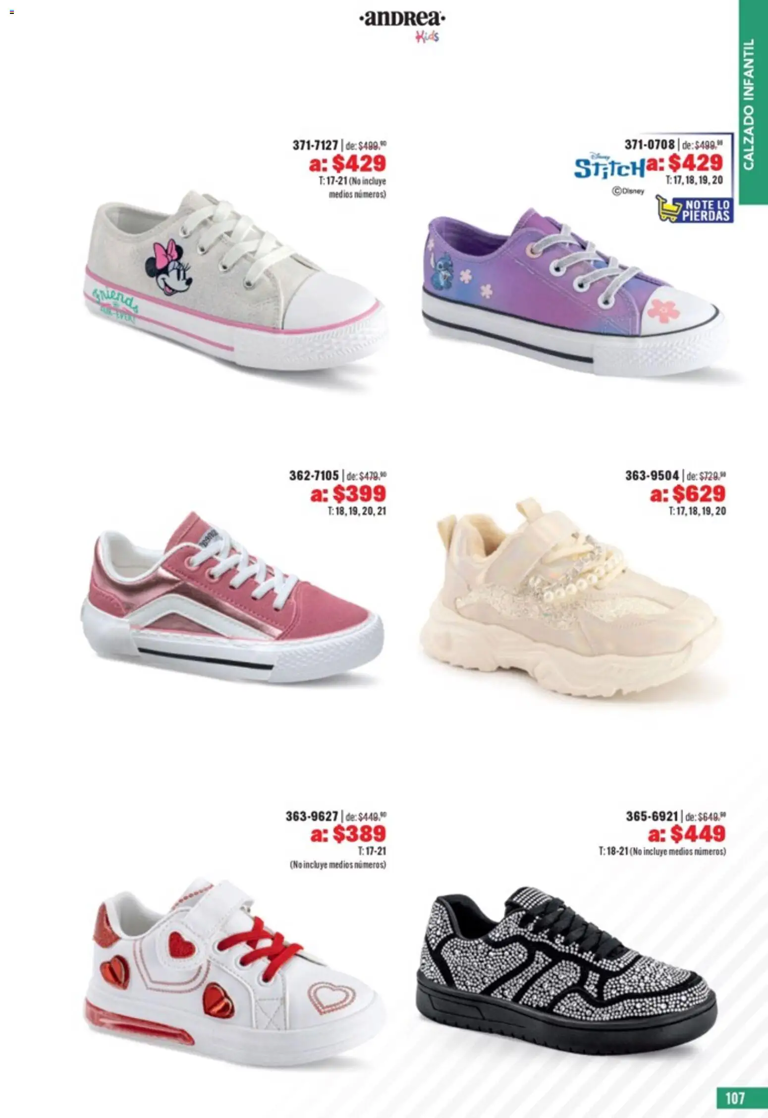 Nuevas ofertas de Andrea válidas en toda la República Mexicana desde el 05.04.2026. ¡Encuentra las mejores ofertas en Andrea catálogo Outlet! | Página: 107