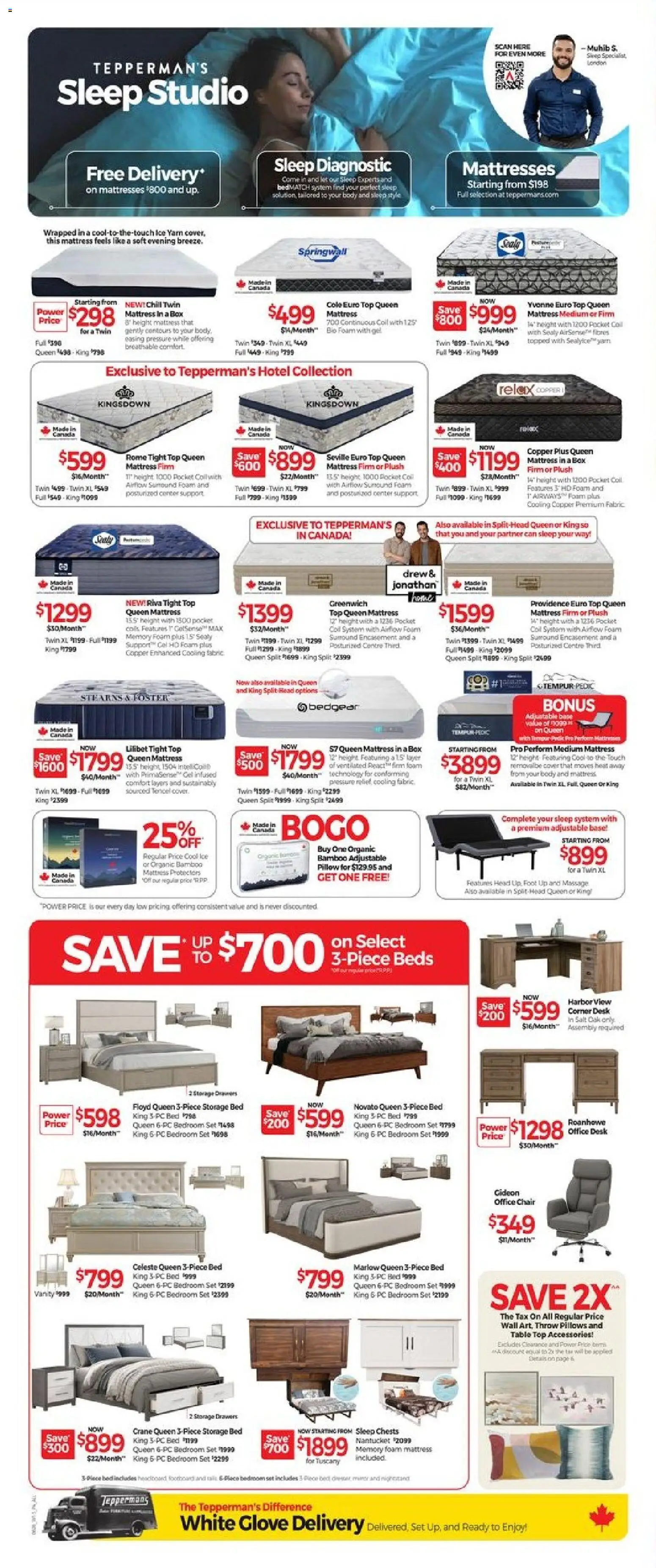Tepperman's flyer valid from 29.05.2026 | Page: 4 | Products: PC, Mattress, Office desk, Mirror