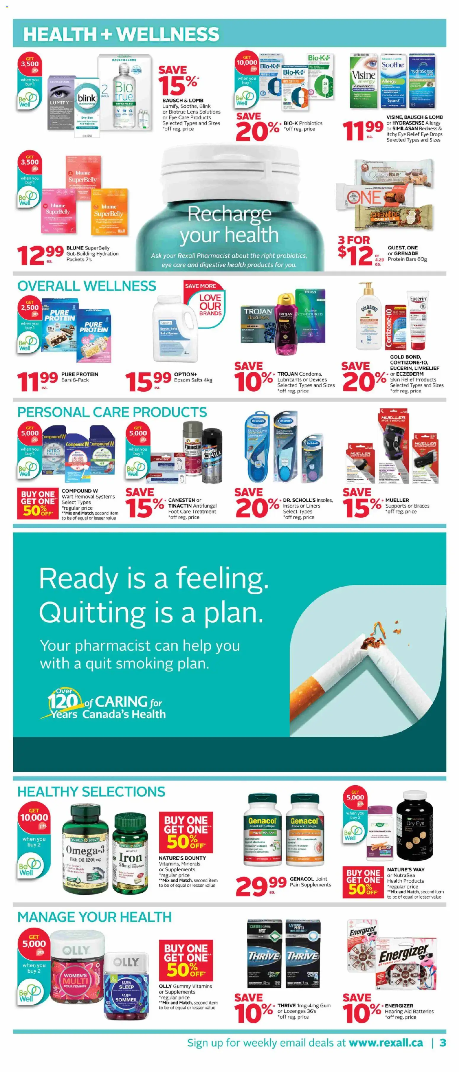 Rexall flyer valid from 29.05.2026 | Page: 11 | Products: Fish, Iron, Oil