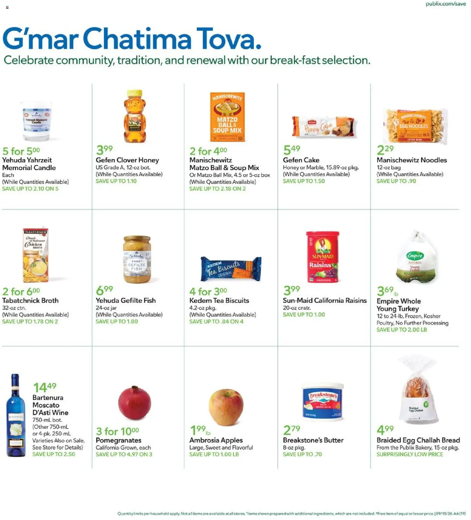 Publix Weekly Ad - valid from 09/09/2026 | Page: 19