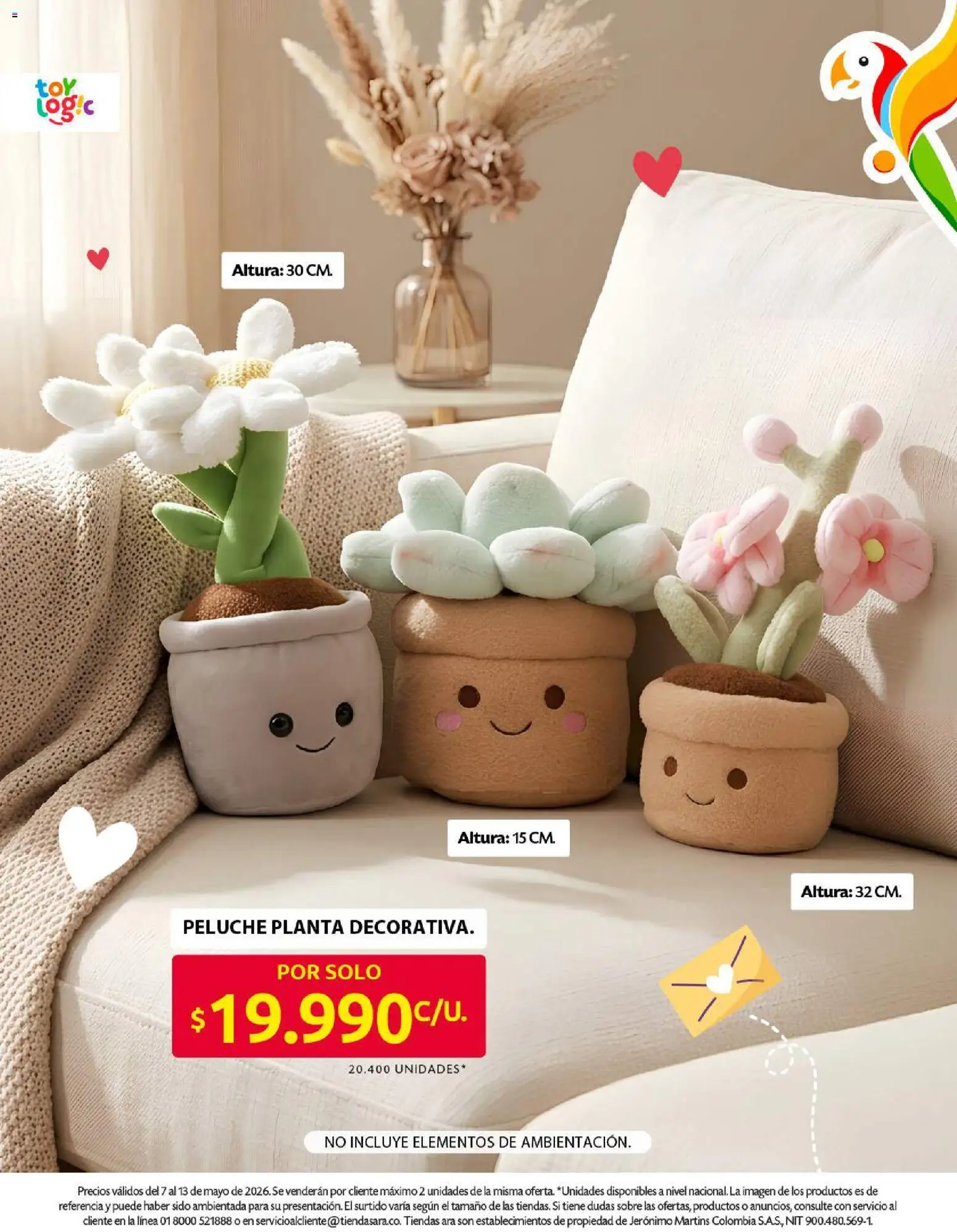 Ara revista - valida desde el 07.05.2026 | Página: 21 | Productos: Planta, Sobre