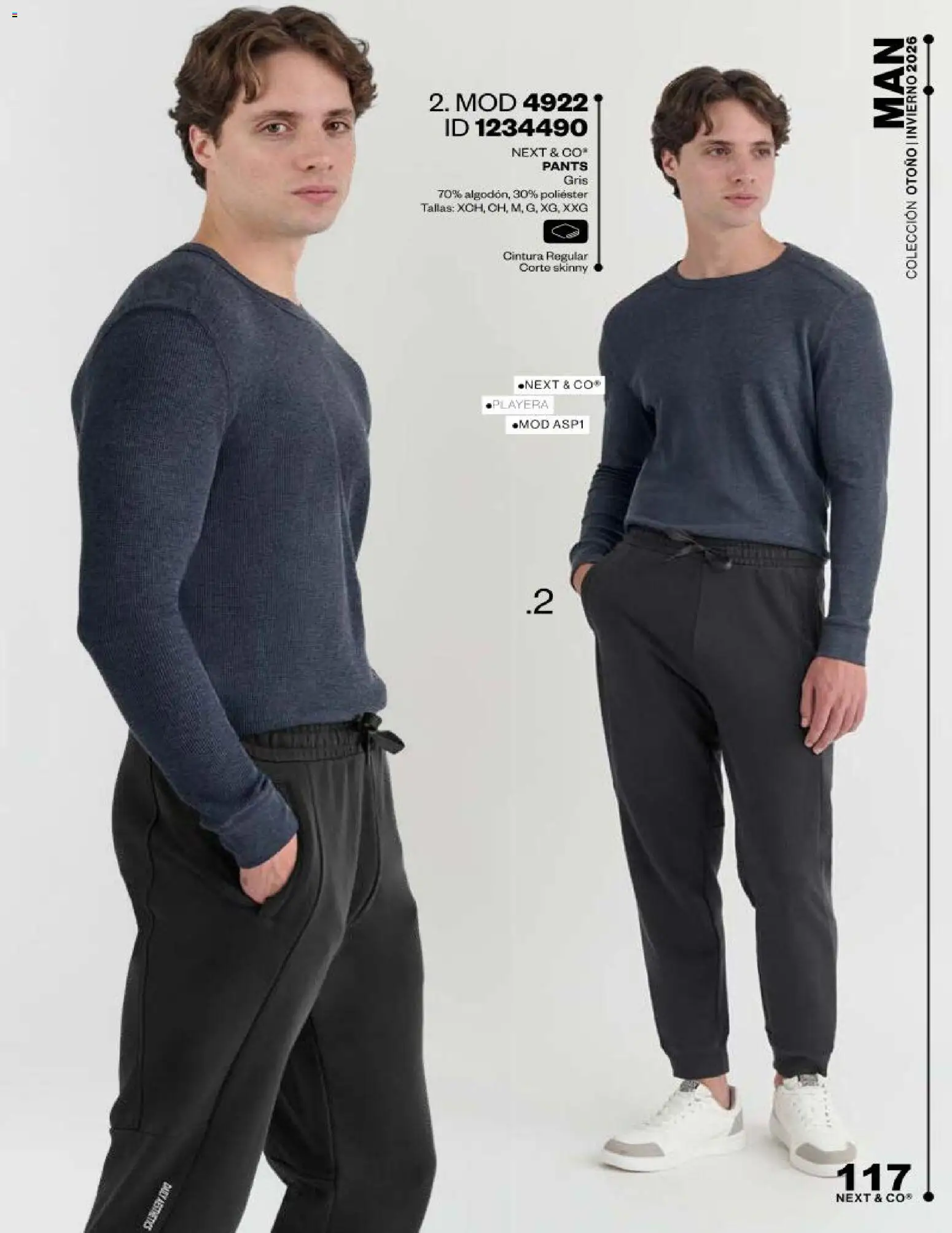 Nuevas ofertas de Price Shoes válidas en toda la República Mexicana desde el 01/09/2026. ¡Encuentra las mejores ofertas en Price Shoes catálogo Man! | Página: 117 | Productos: Playera, Pants
