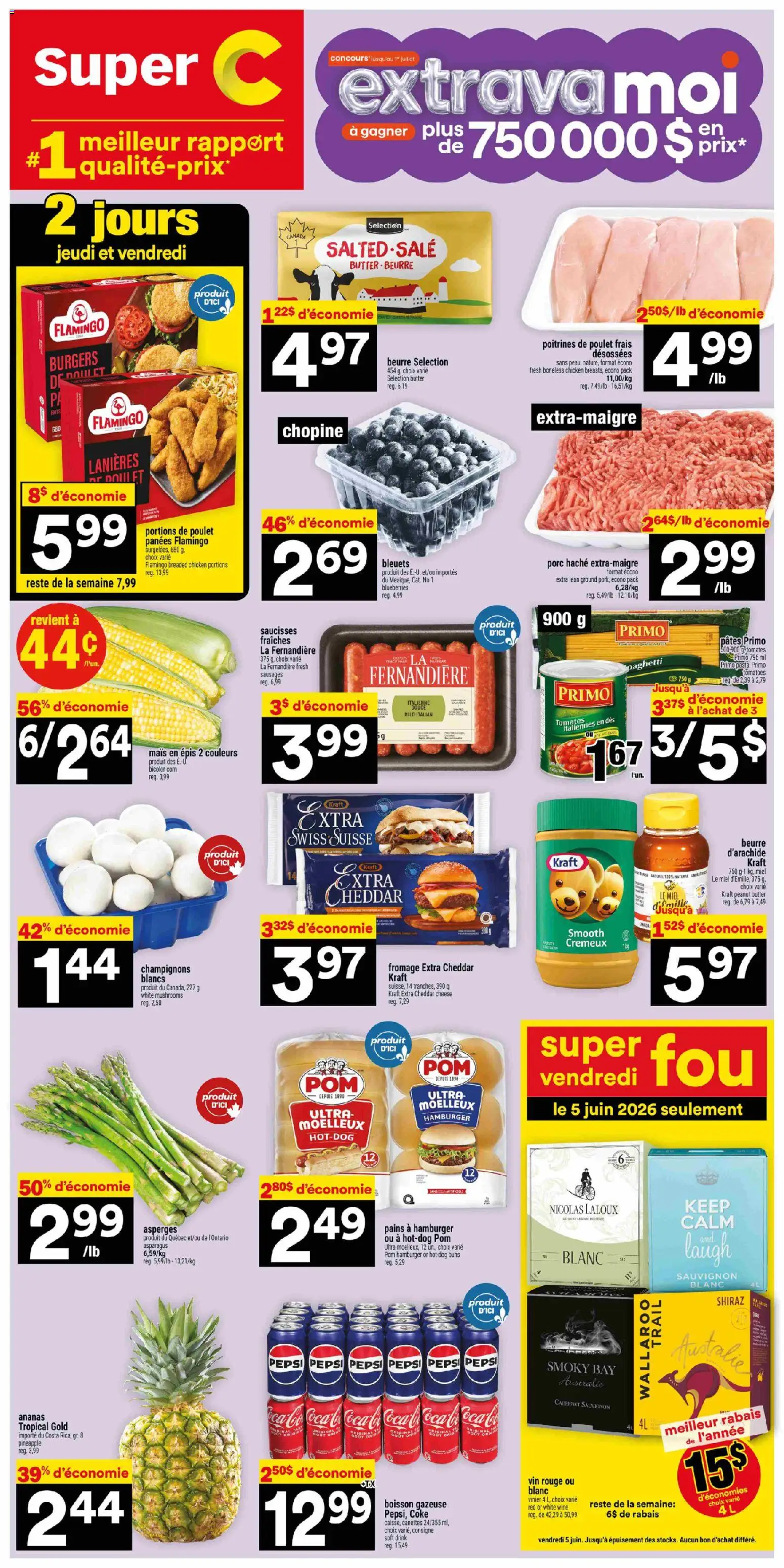 Super C flyer valid from 04.06.2026 | Page: 1