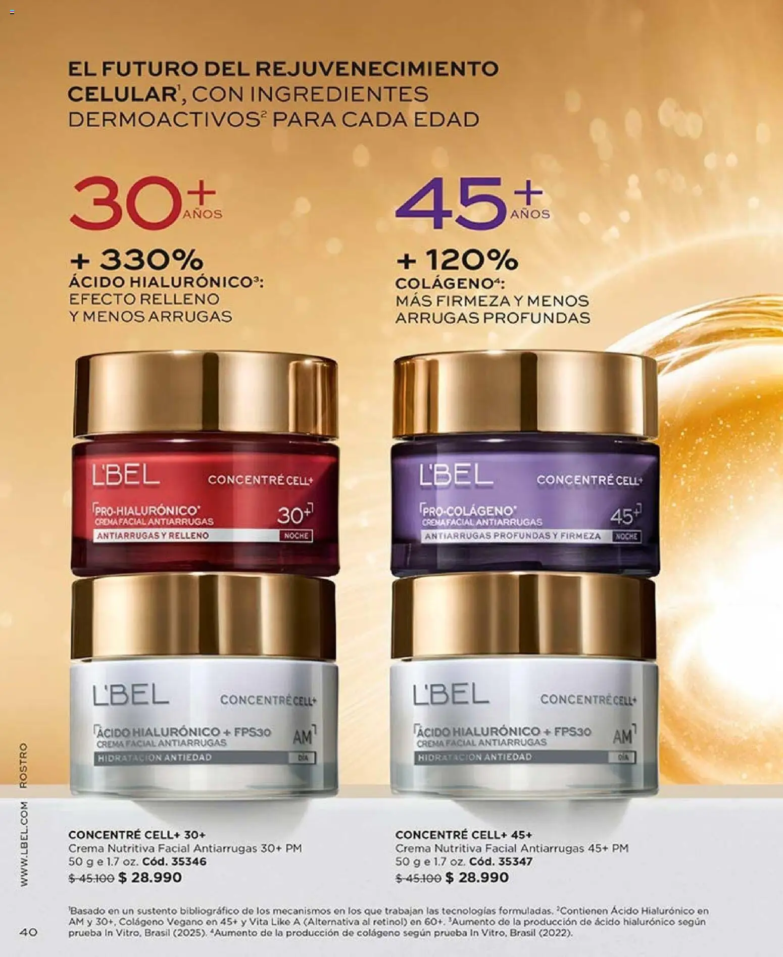 Catálogo L'Bel Campaña 12 │ válido desde el 07.07.2026 | Página: 40 | Productos: Crema