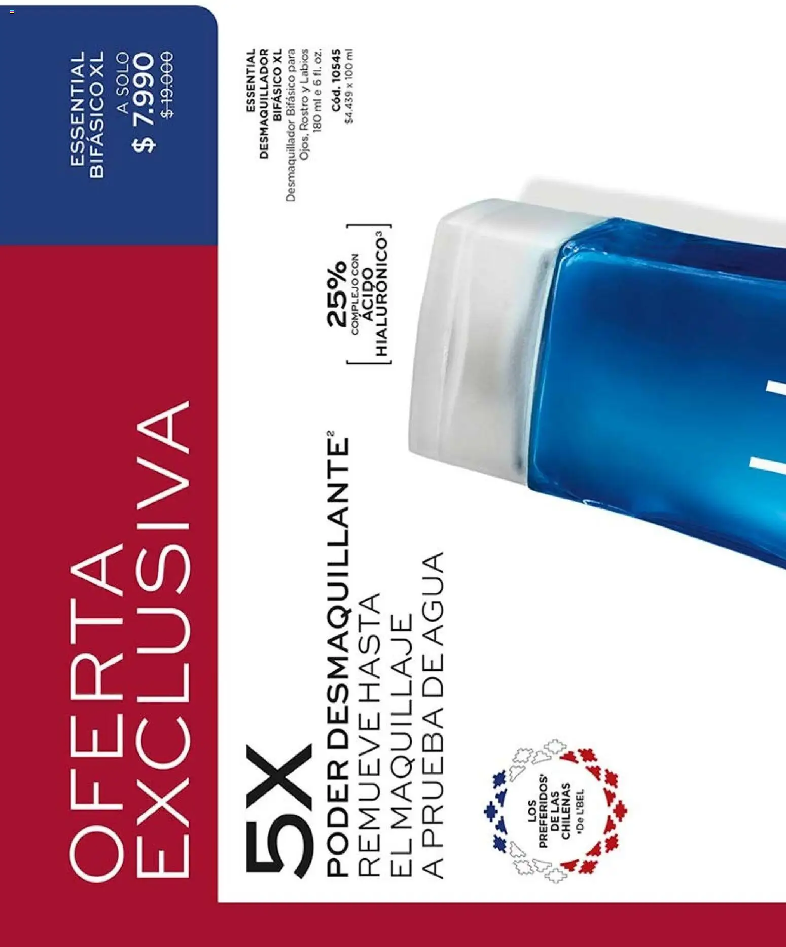 Catálogo L'Bel Campaña 13 │ válido desde el 26.07.2026 | Página: 18 | Productos: Agua, Maquillaje