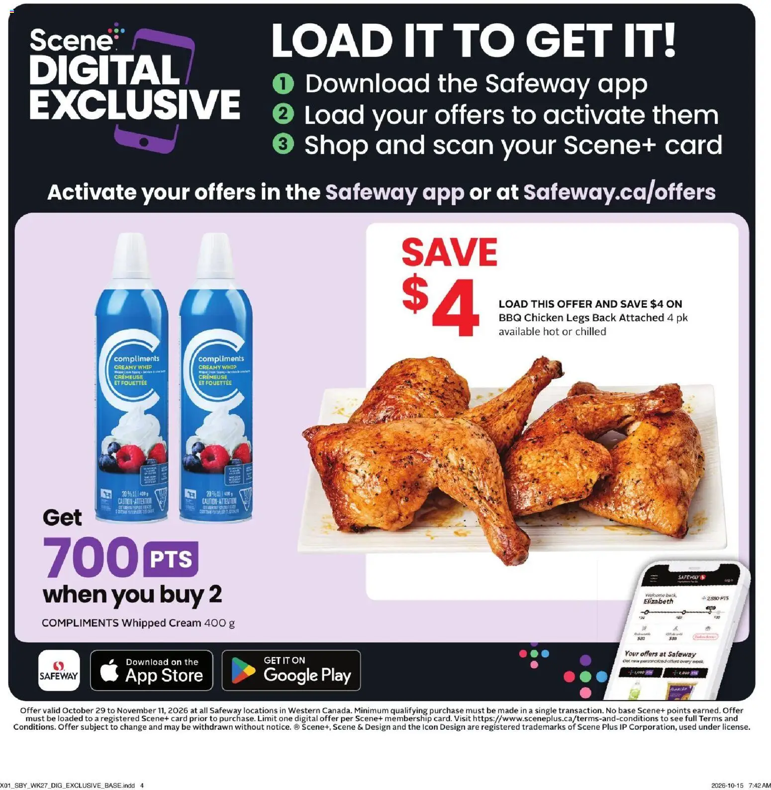 Safeway flyer valid from Oct 29, 2026 | Page: 13