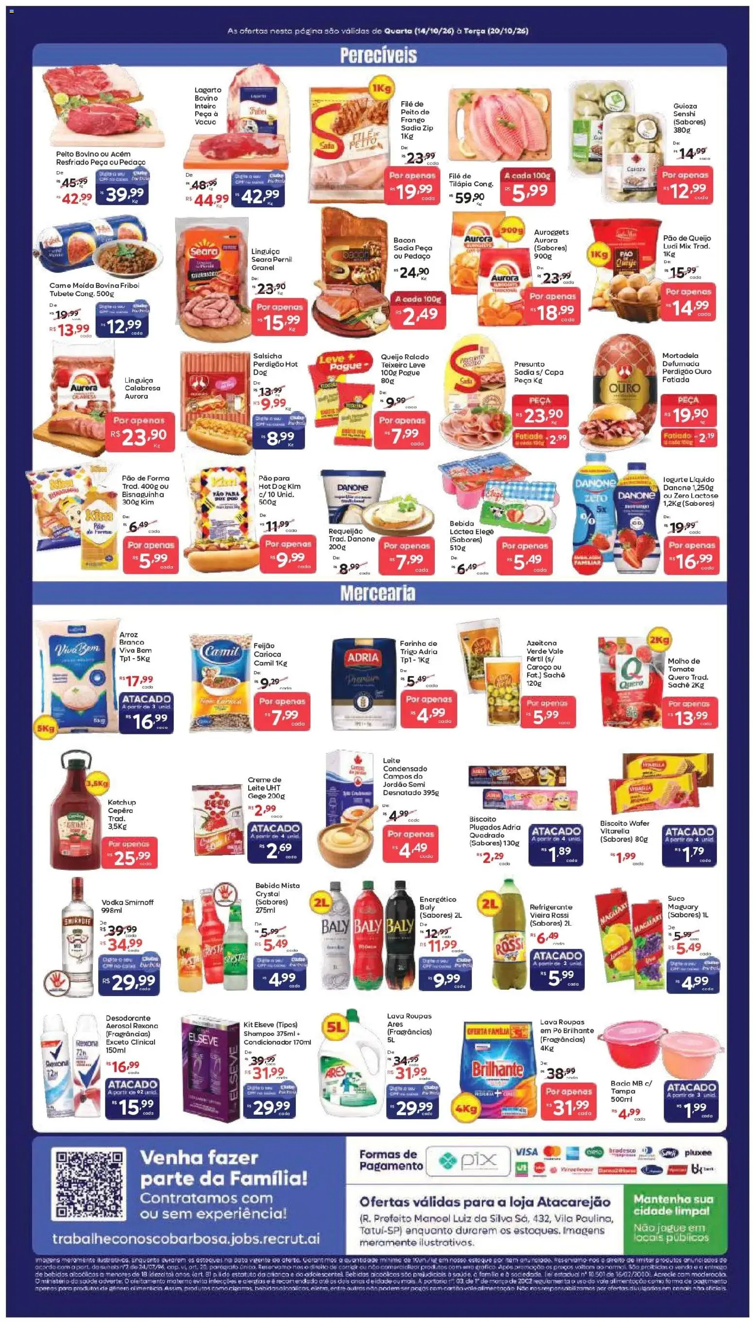 Barbosa Supermercados Folheto - válido de 14/10/2026 | Página: 2