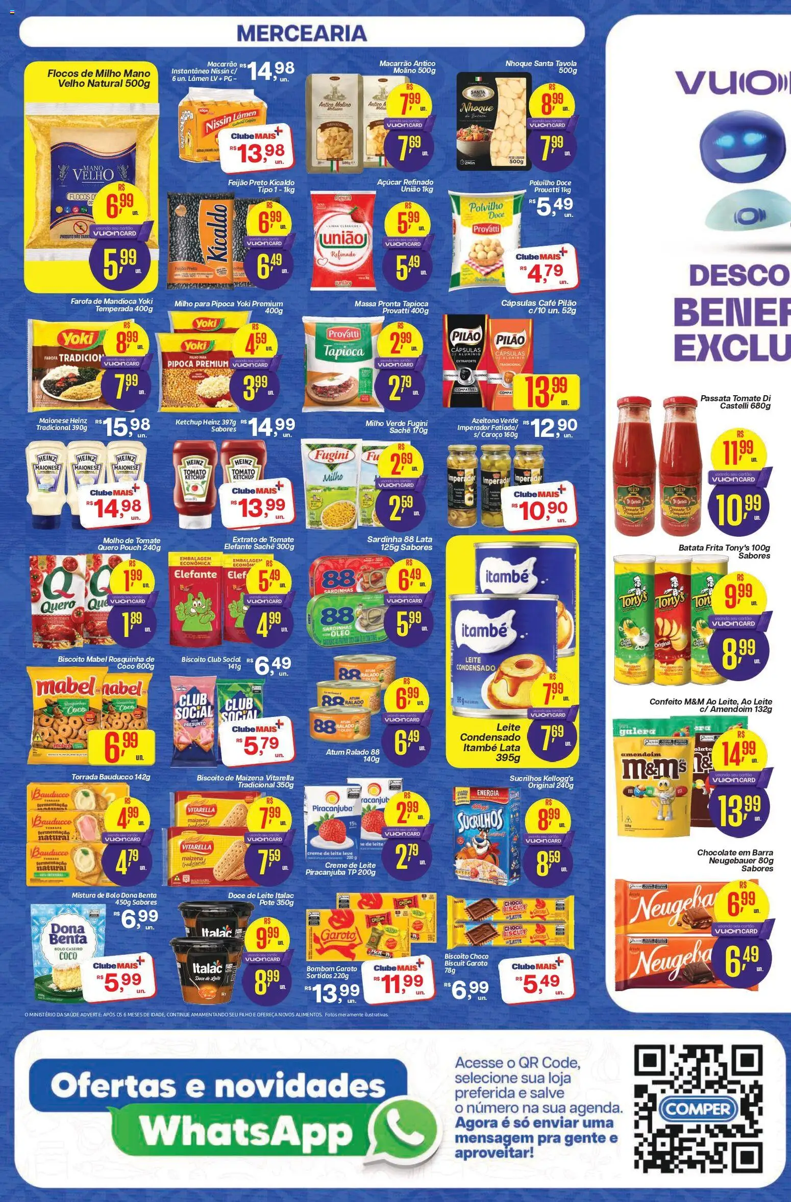 Comper Folheto - válido de 11.05.2026 | Página: 2 | Produtos: Amendoim, Ketchup, Sucrilhos, Café pilão