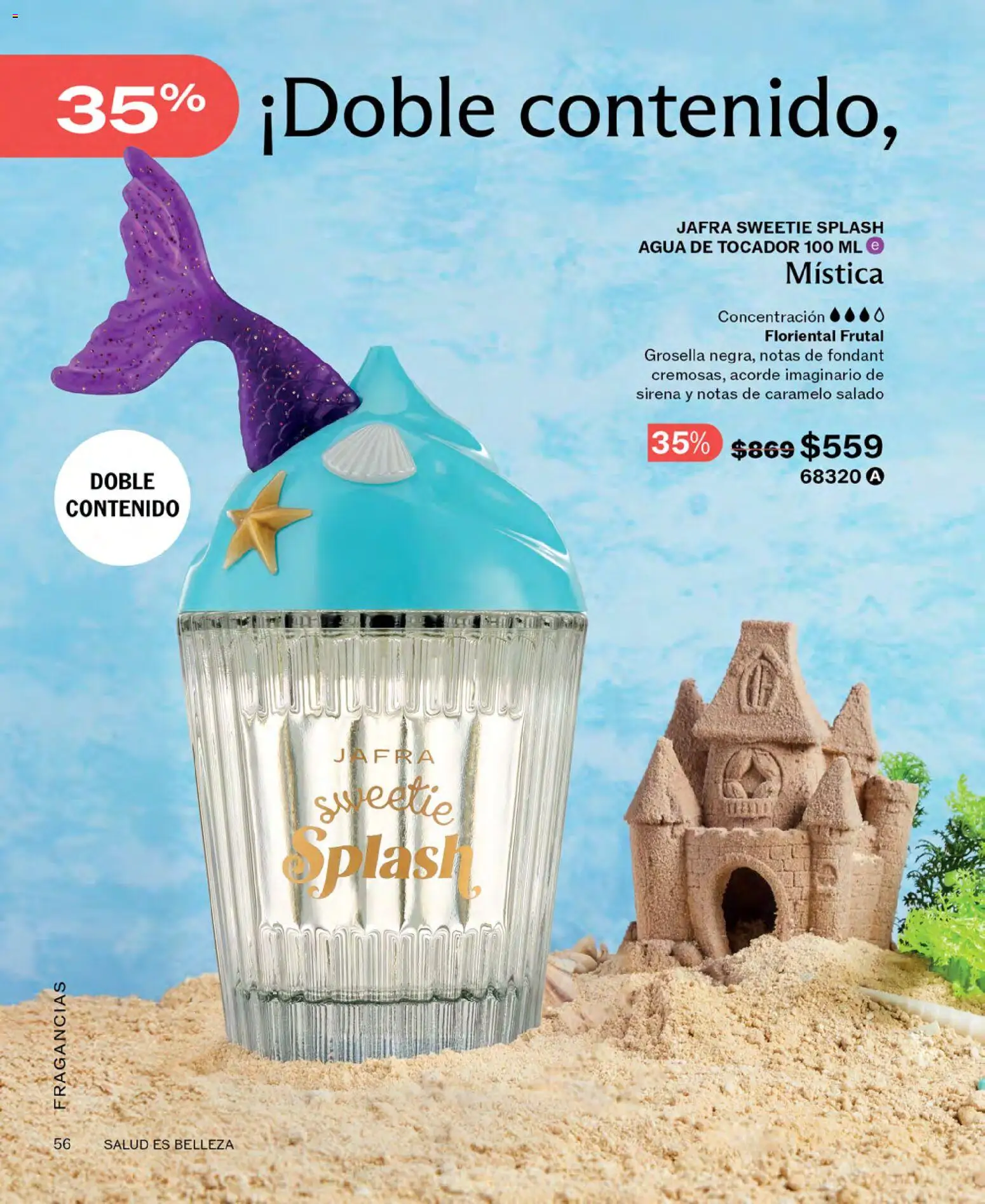 Nuevas ofertas de JAFRA válidas en toda la República Mexicana desde el 01.04.2026. ¡Encuentra las mejores ofertas en JAFRA catálogo! | Página: 56 | Productos: Agua