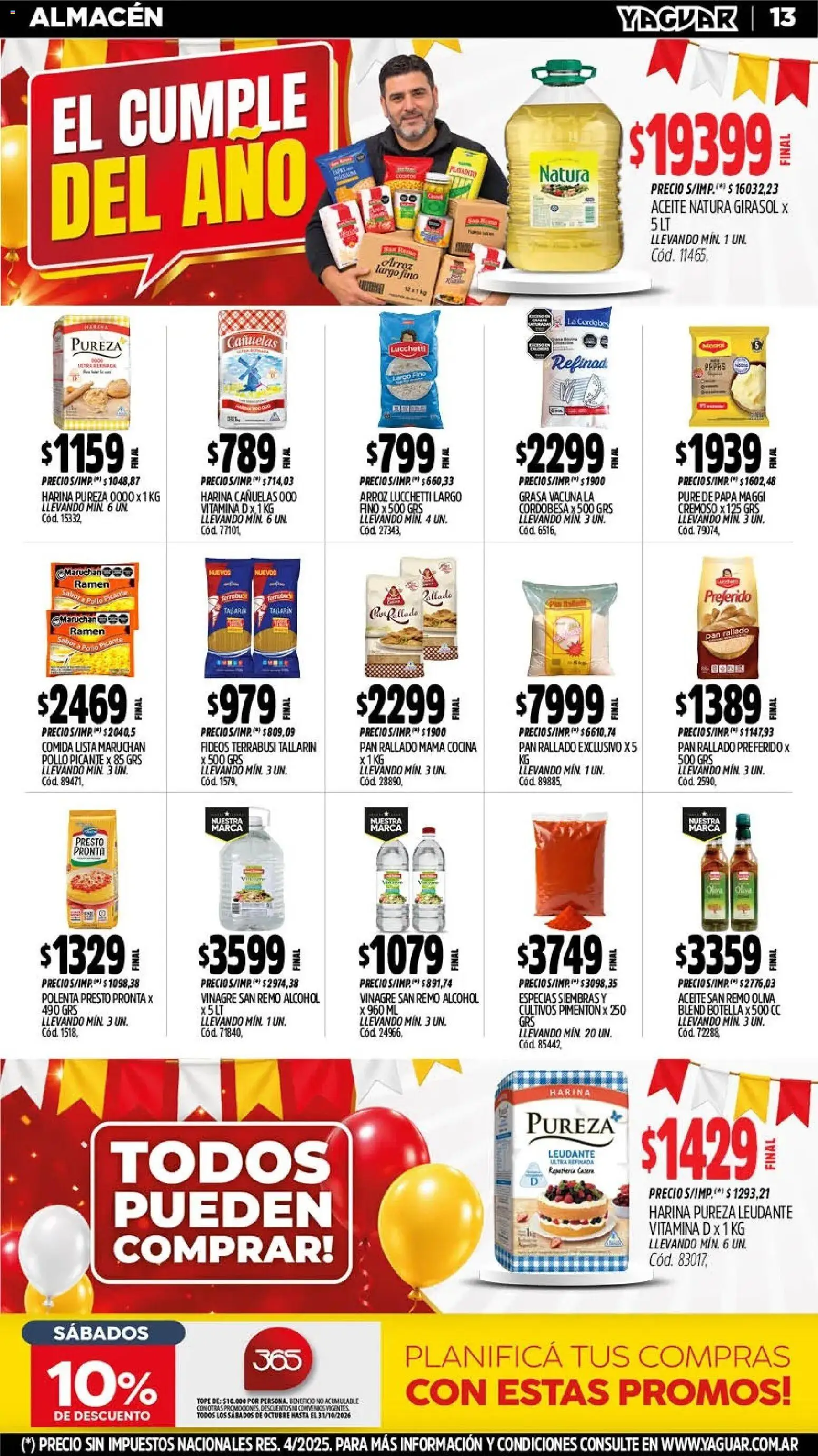 Yaguar - Oferta Semanal Parque Chacabuco │ válido desde el 26/10/2026 | Página: 14