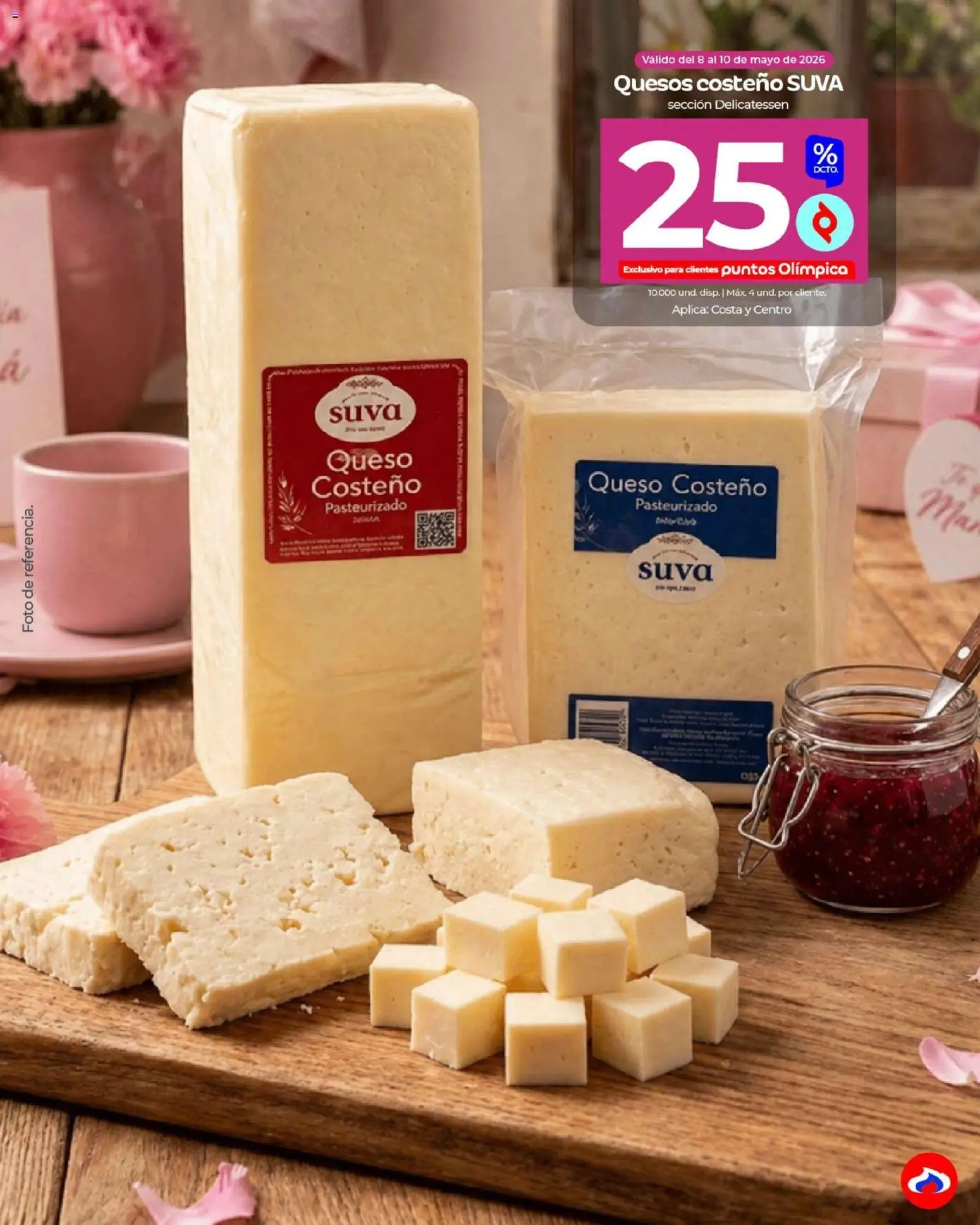 Olímpica revista - valida desde el 04.05.2026 | Página: 20 | Productos: Queso