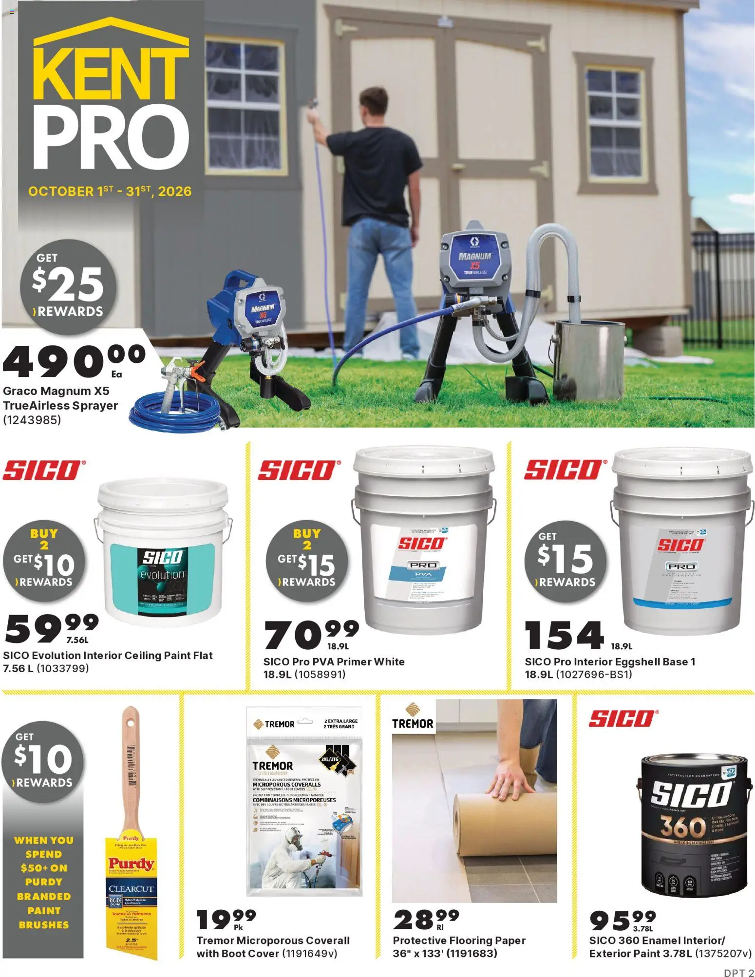 Kent flyer valid from Oct 1, 2026 | Page: 1 | Products: Magnum