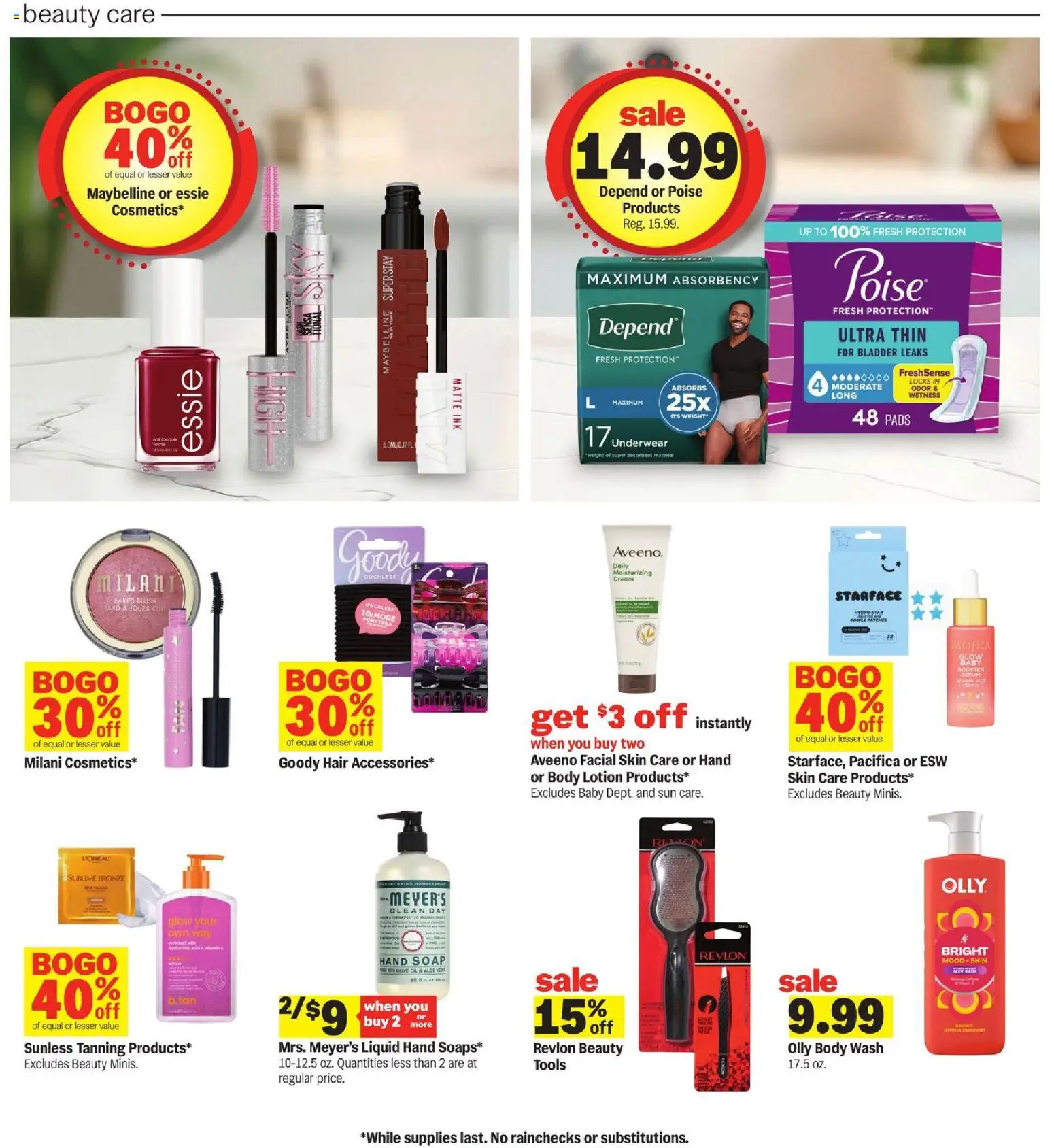 Meijer Weekly Ad - valid from 15.04.2026 | Page: 26 | Products: Ink, Oil, Soap, Body Wash