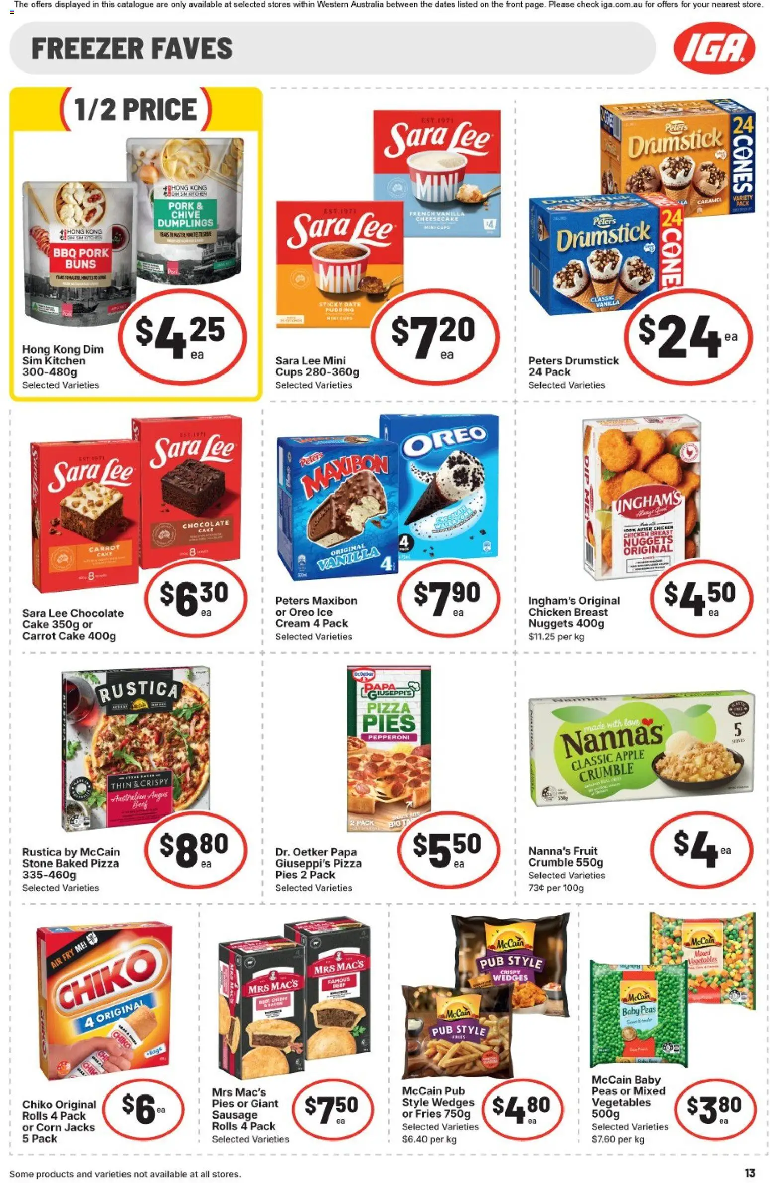IGA catalogue - valid from 15/07/2026 | Page: 14 | Products: Cheese, Pork, Pudding, Sausage