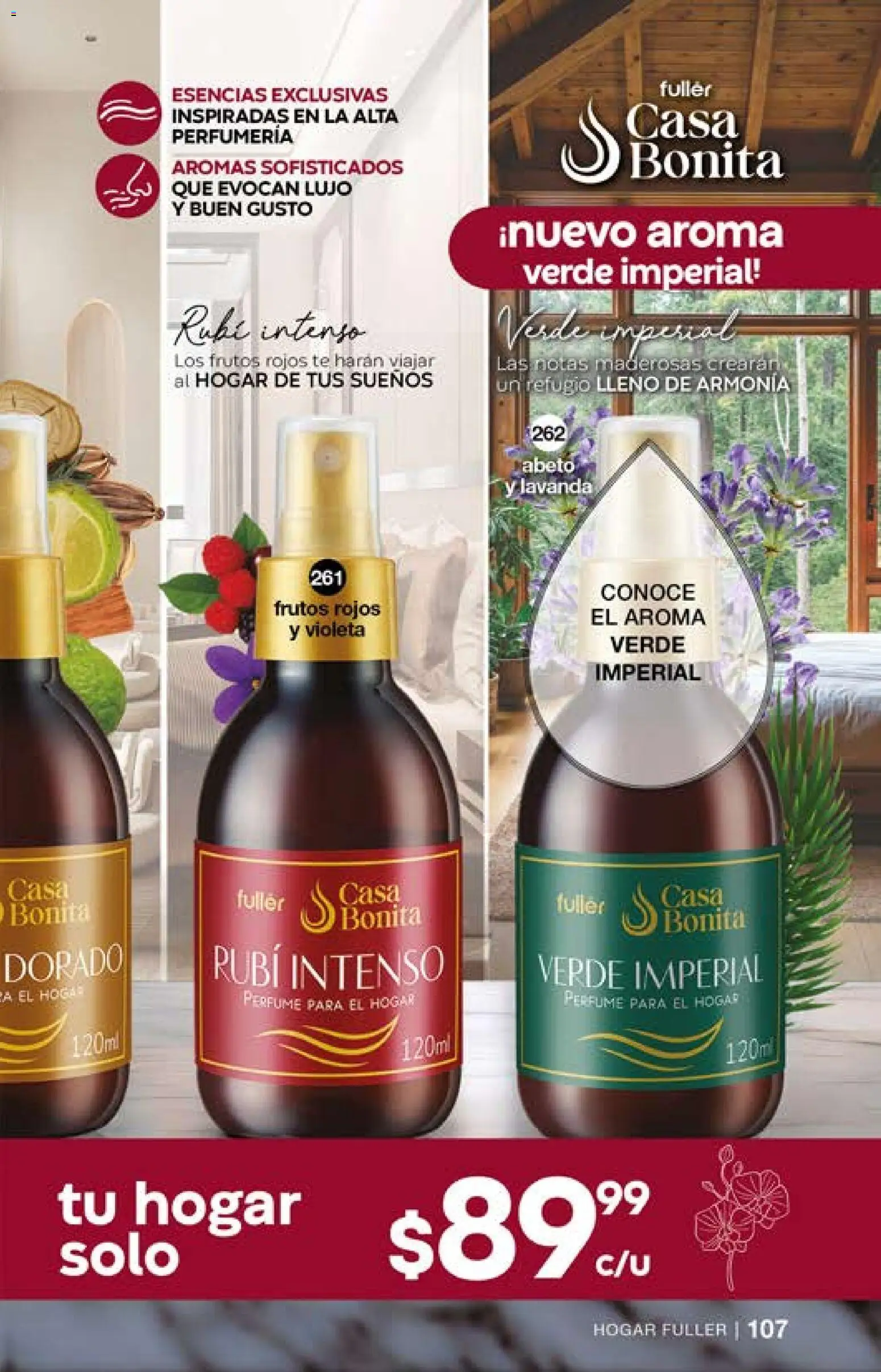 Nuevas ofertas de Fuller válidas en toda la República Mexicana desde el 01.04.2026. ¡Encuentra las mejores ofertas en Fuller campaña 26 2026! | Página: 107 | Productos: Esencias, Té, Perfume