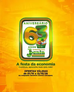 Supermercados Joanin ofertas Festa da Economia - Pré-Visualização do folheto da loja Supermercados Joanin, válido de 01/10/2026