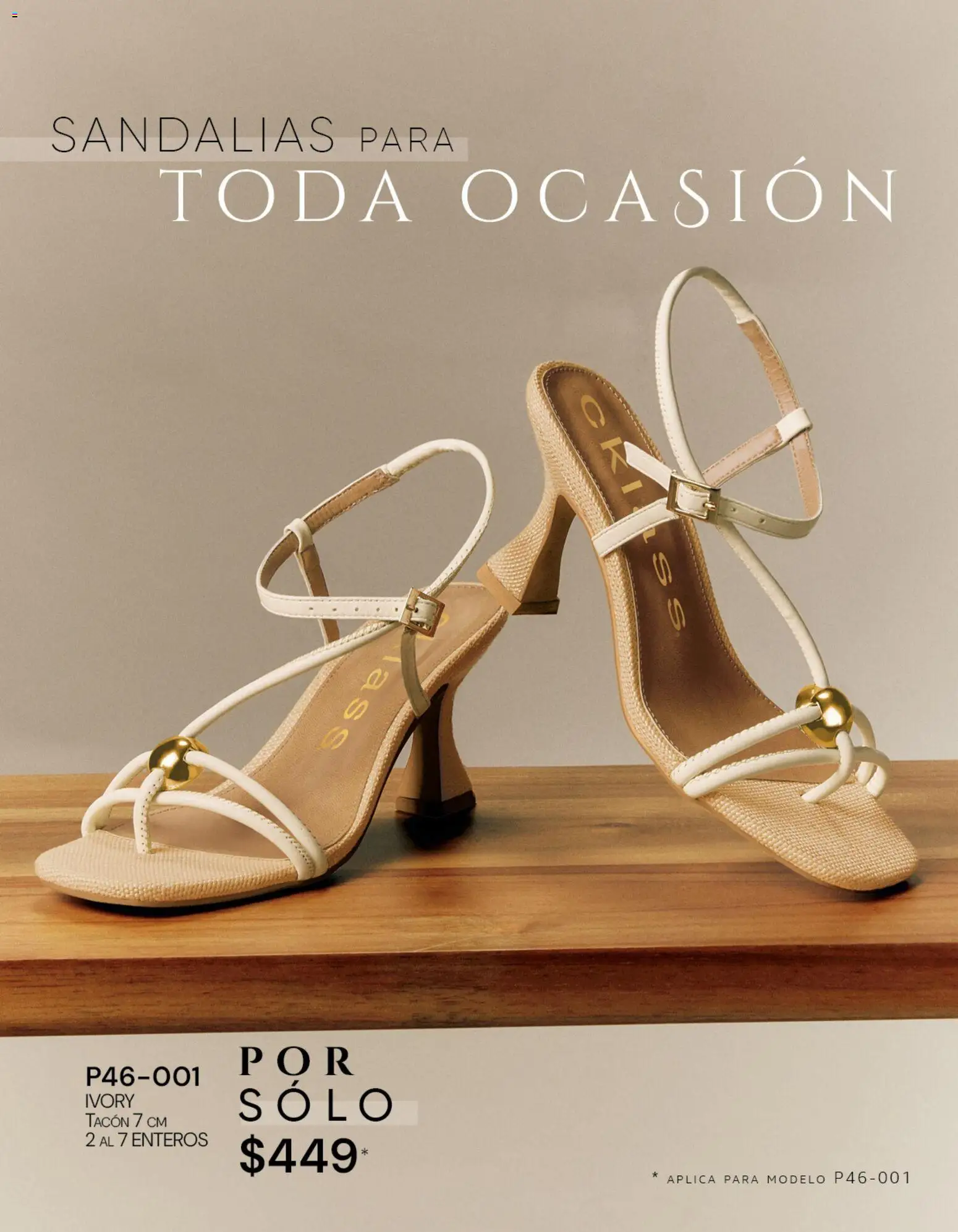 Nuevas ofertas de Cklass válidas en toda la República Mexicana desde el 08/07/2026. ¡Encuentra las mejores ofertas en Cklass catálogo Dama calzado! | Página: 60 | Productos: Sandalias
