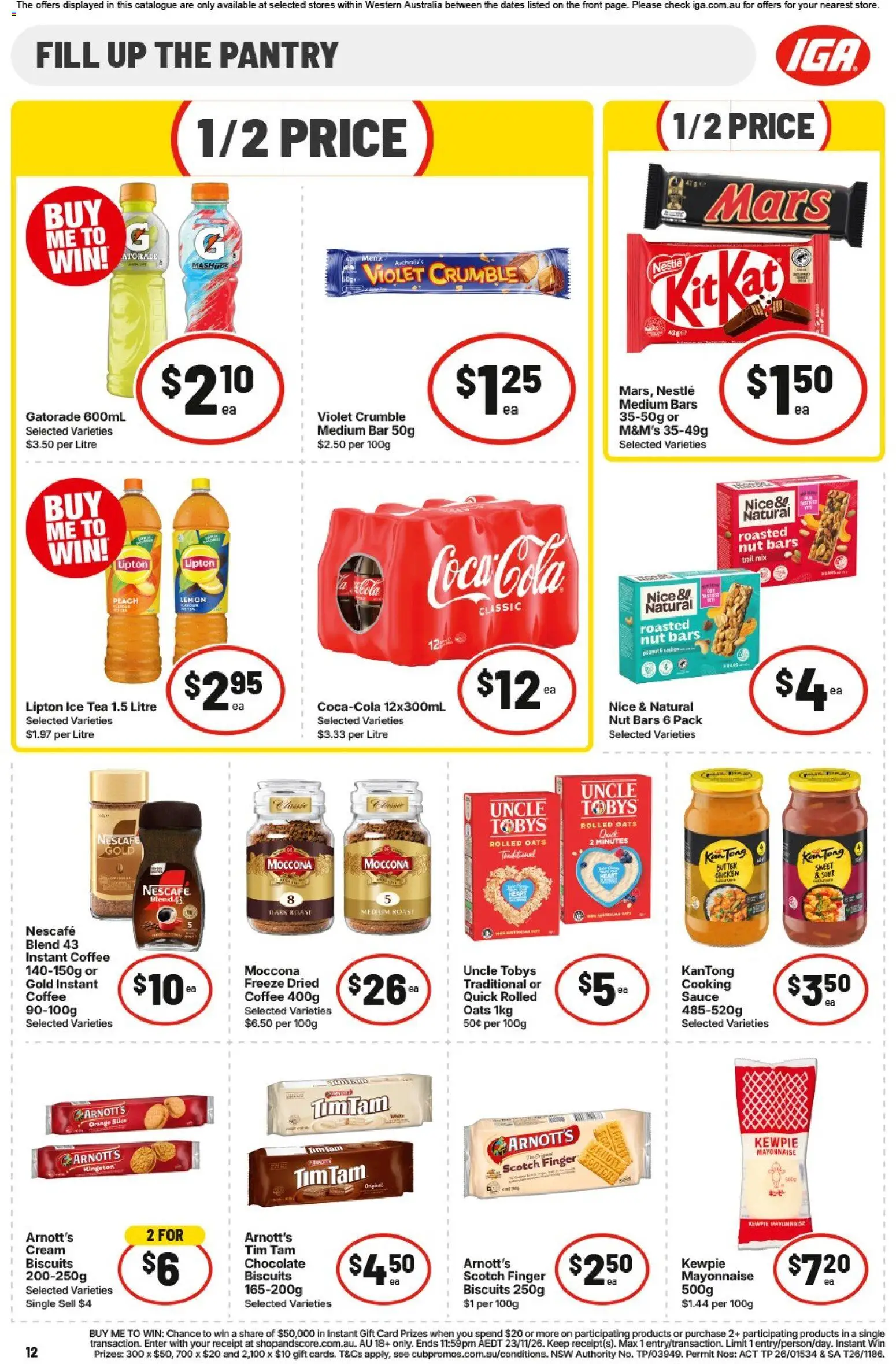 IGA catalogue - valid from 28/10/2026 | Page: 12