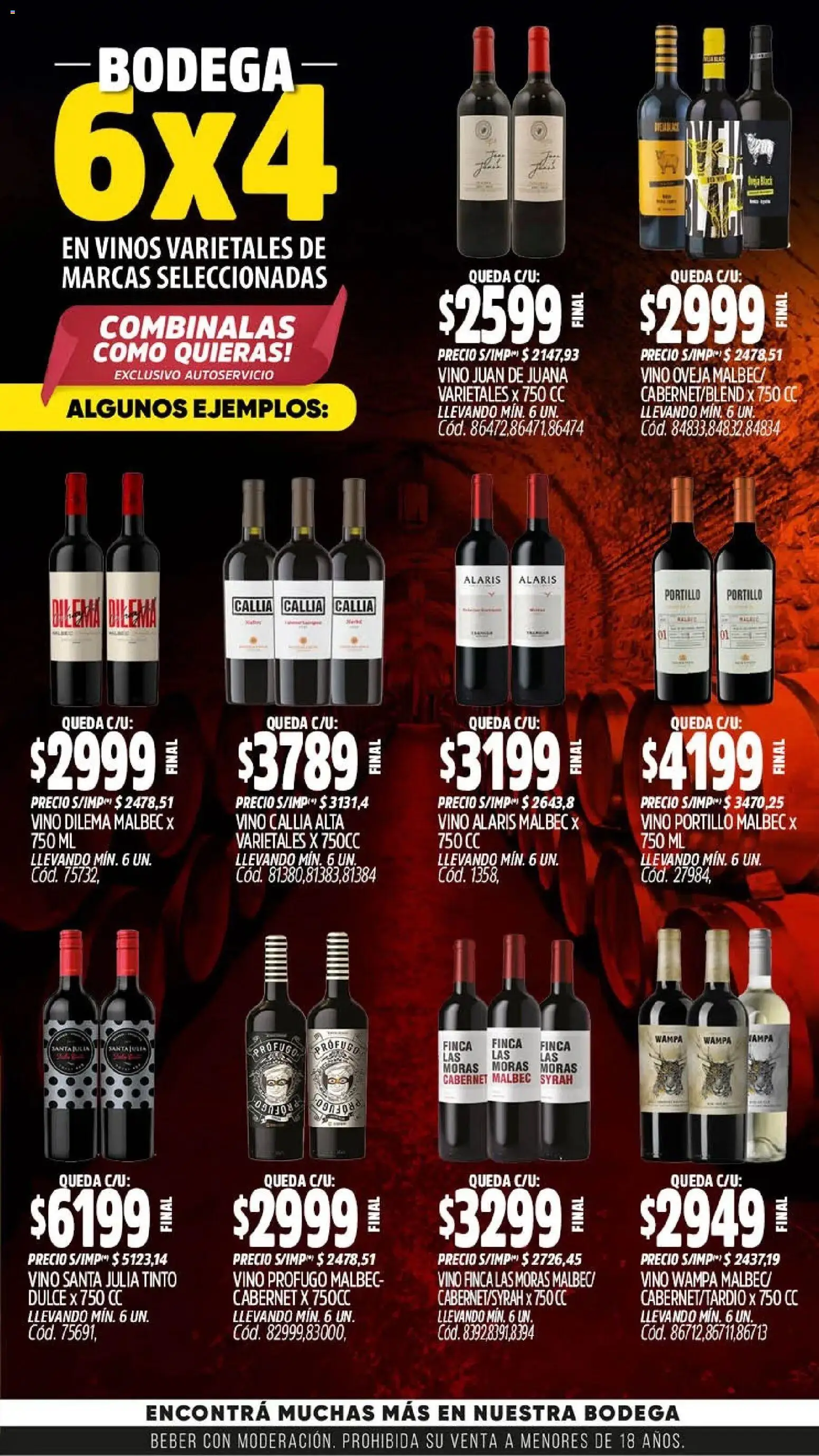 Yaguar - Oferta Semanal Mendoza │ válido desde el 11.05.2026 | Página: 4 | Productos: Vino