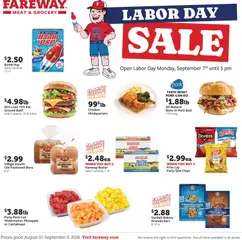 Preview of Fareway weekly ads valid from 08/31/2026