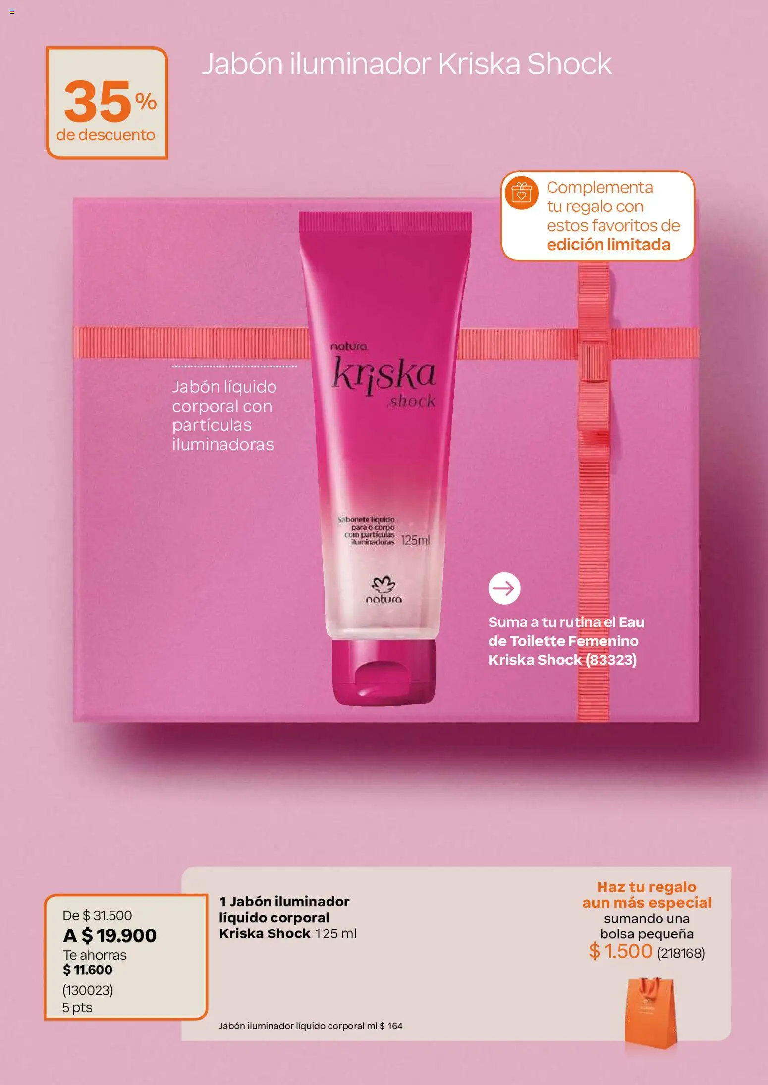 Natura revista - valida desde el 11.06.2026 | Página: 15 | Productos: Iluminador, Jabón líquido, Eau de toilette, Jabón