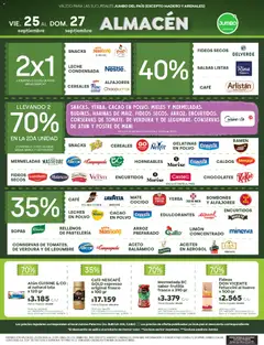 Vista previa Jumbo - Ofertas | Bs As válido desde el 25/09/2026 | Página: 2 | Productos: Leche condensada, Yerba, Aceto, Cacao