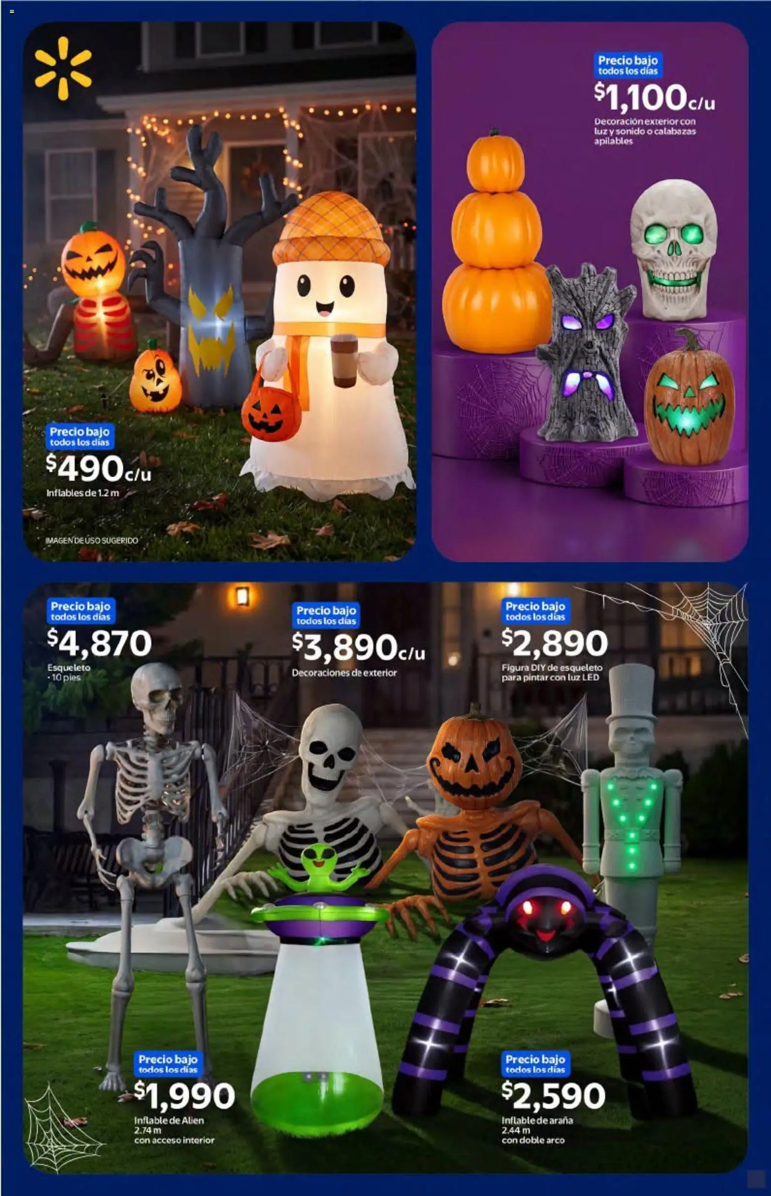 Nuevas ofertas de Walmart válidas en toda la República Mexicana desde el 01/10/2026. ¡Encuentra las mejores ofertas en Walmart folleto Halloween! | Página: 3
