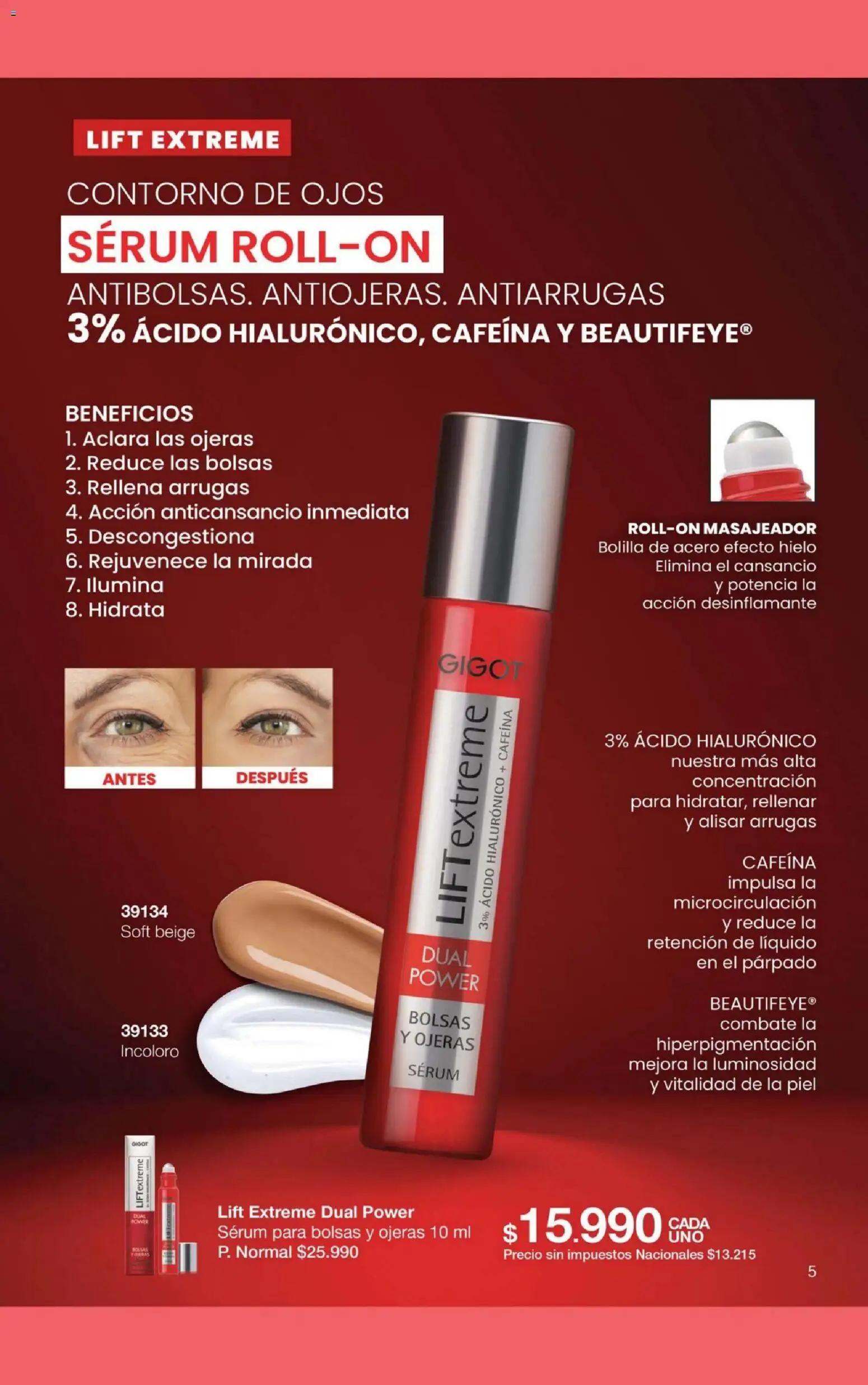 Gigot - CAMPAÑA 12 │ válido desde el 31/07/2026 | Página: 11 | Productos: Contorno de ojos, Serum, Contorno