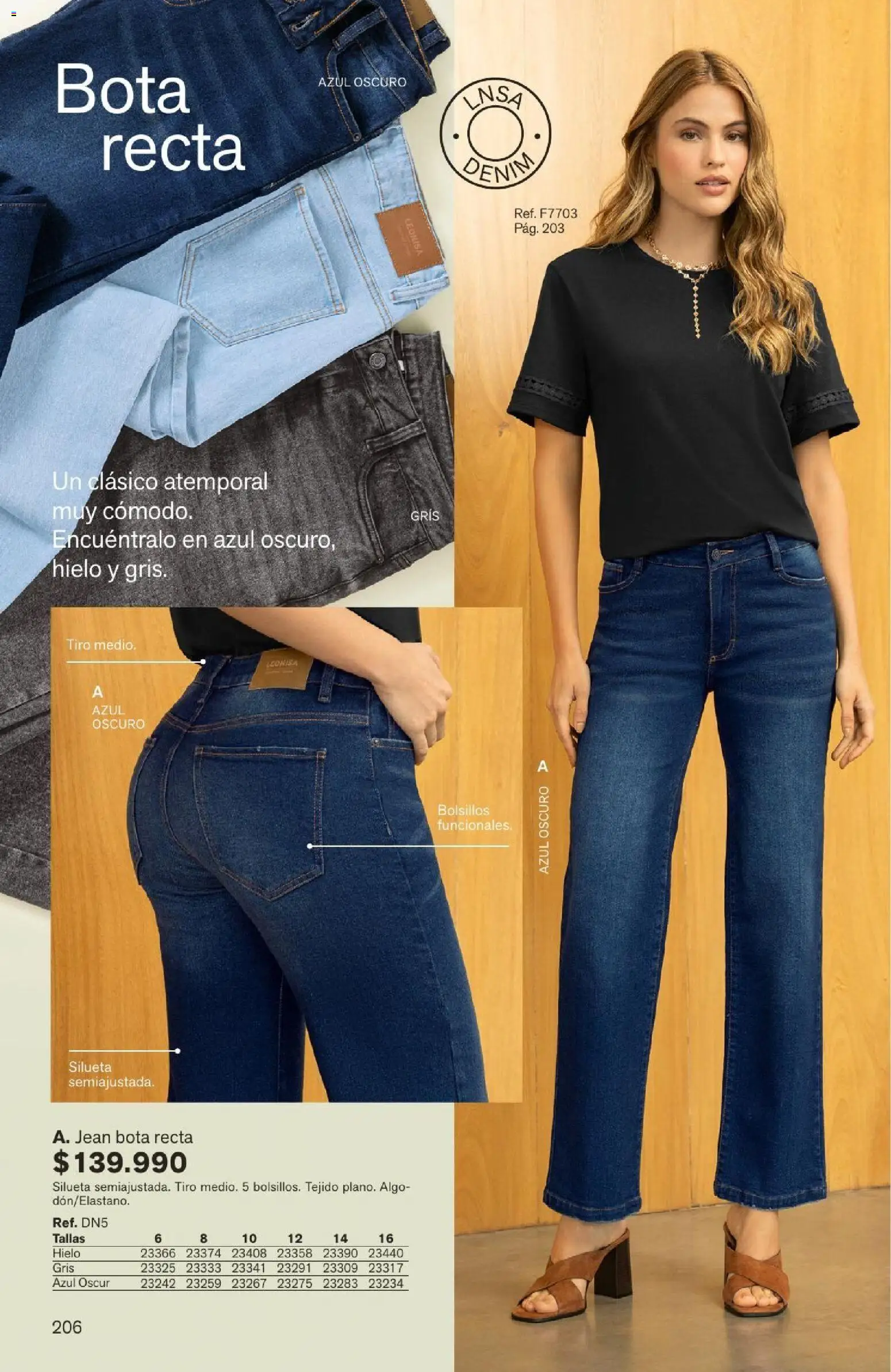 Leonisa revista - valida desde el 04/08/2026 | Página: 206 | Productos: Bolsillos, Jean, Hielo