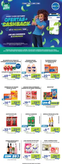 Prezunic ofertas - Pré-Visualização do folheto da loja Prezunic, válido de 23/10/2026