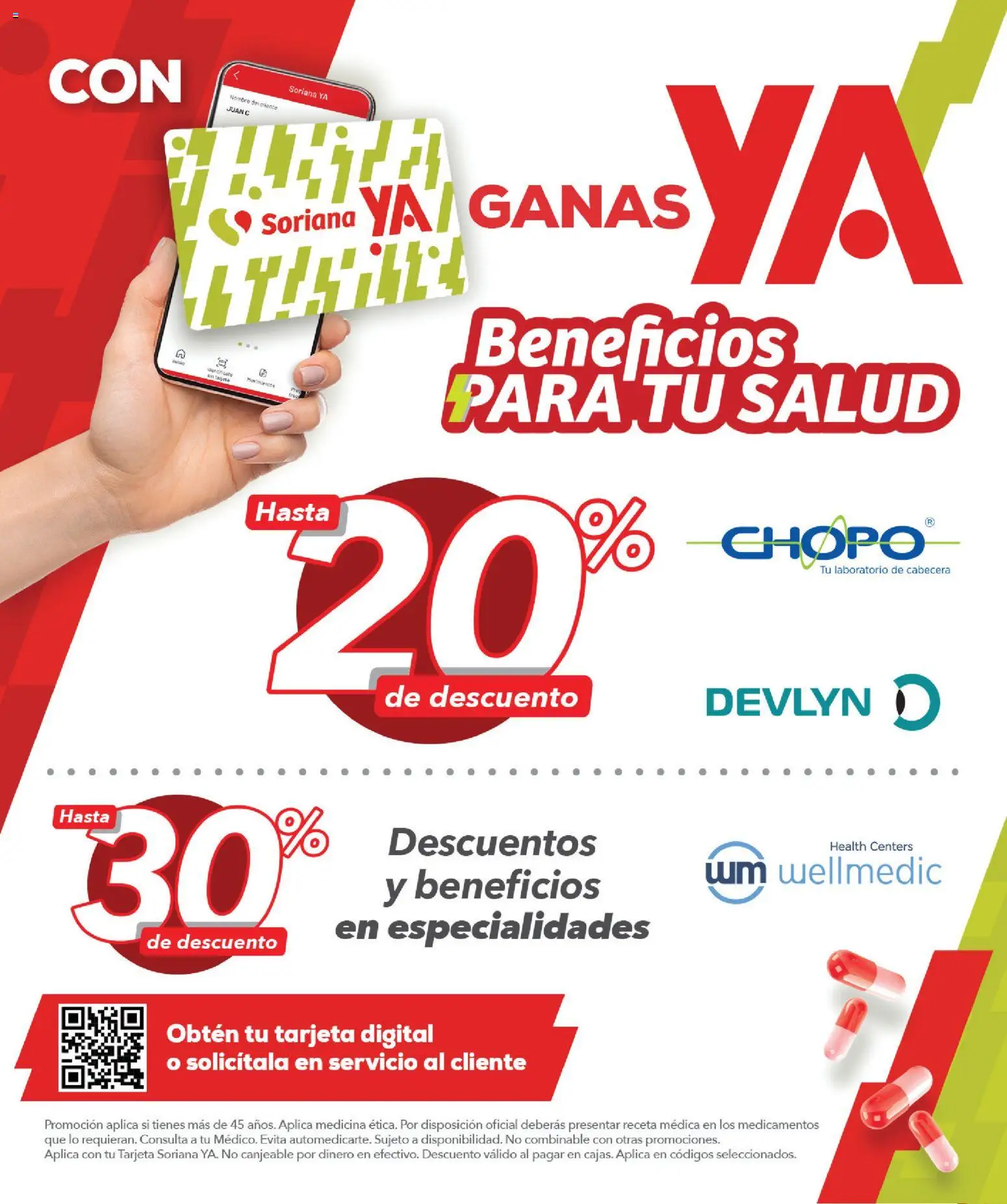 Nuevas ofertas de Soriana válidas en toda la República Mexicana desde el 01/08/2026. ¡Encuentra las mejores ofertas en Soriana Folleto Farmacia Soriana Híper Nacional! | Página: 10 | Productos: Cabecera