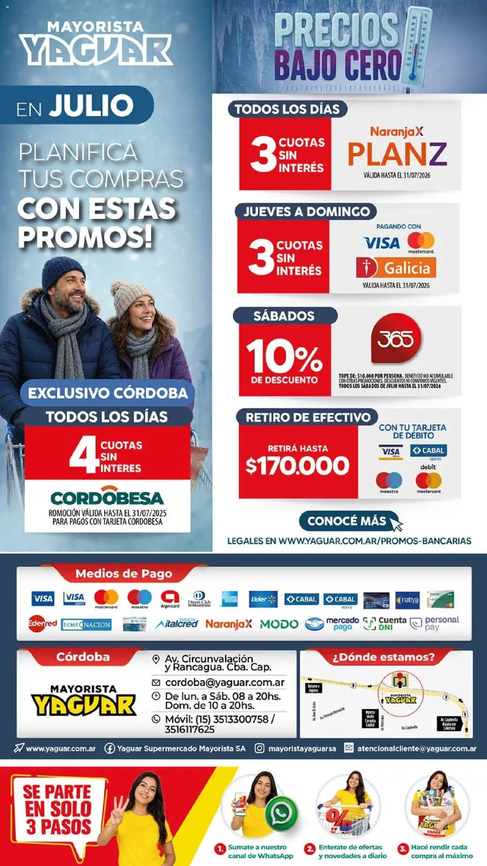 Yaguar - Oferta Semanal Córdoba │ válido desde el 27/07/2026 | Página: 21 | Productos: Movil
