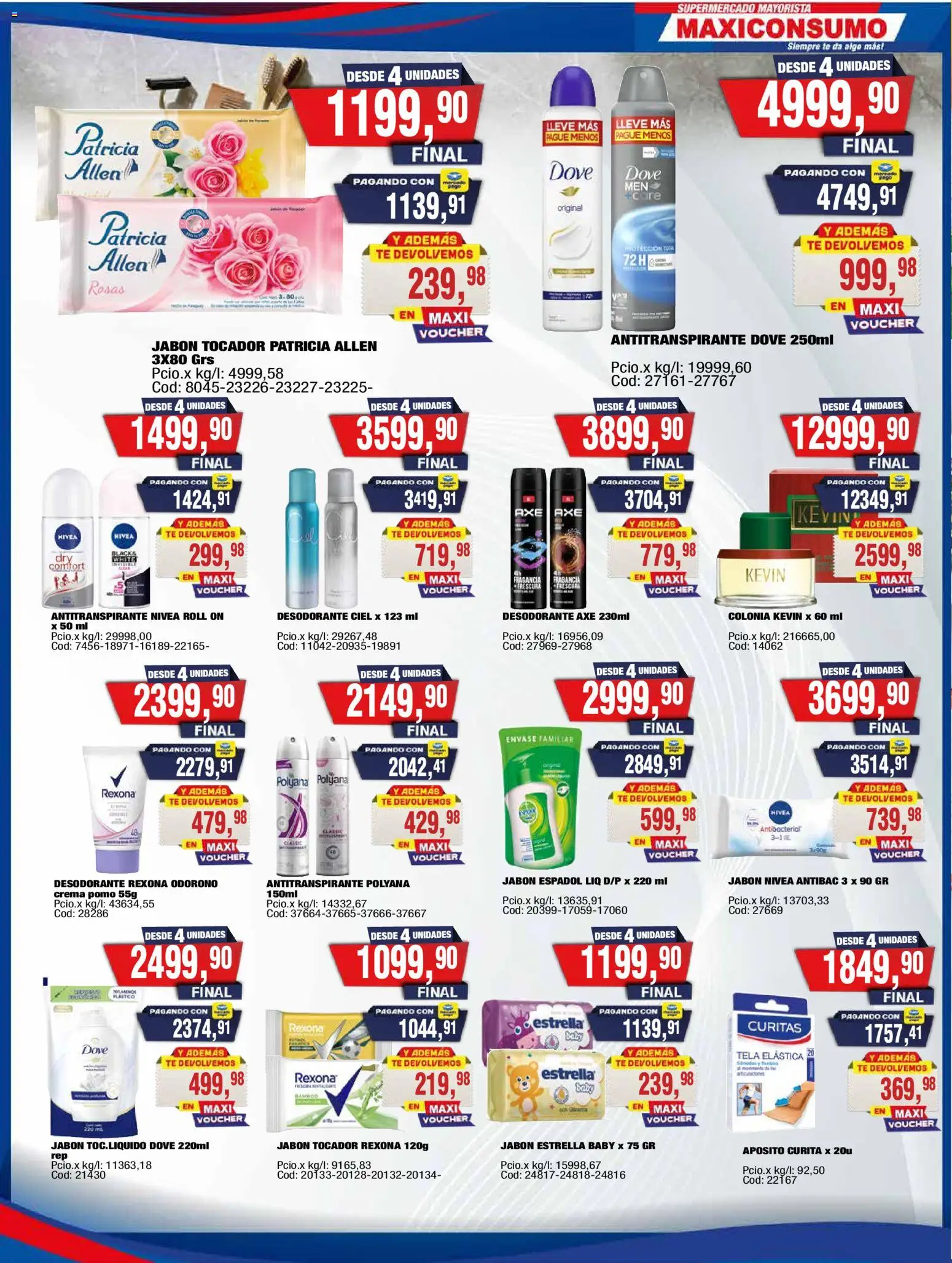 Maxiconsumo ofertas │ válido desde el 18.05.2026 | Página: 30 | Productos: Fragancia, Desodorante, Té, Crema