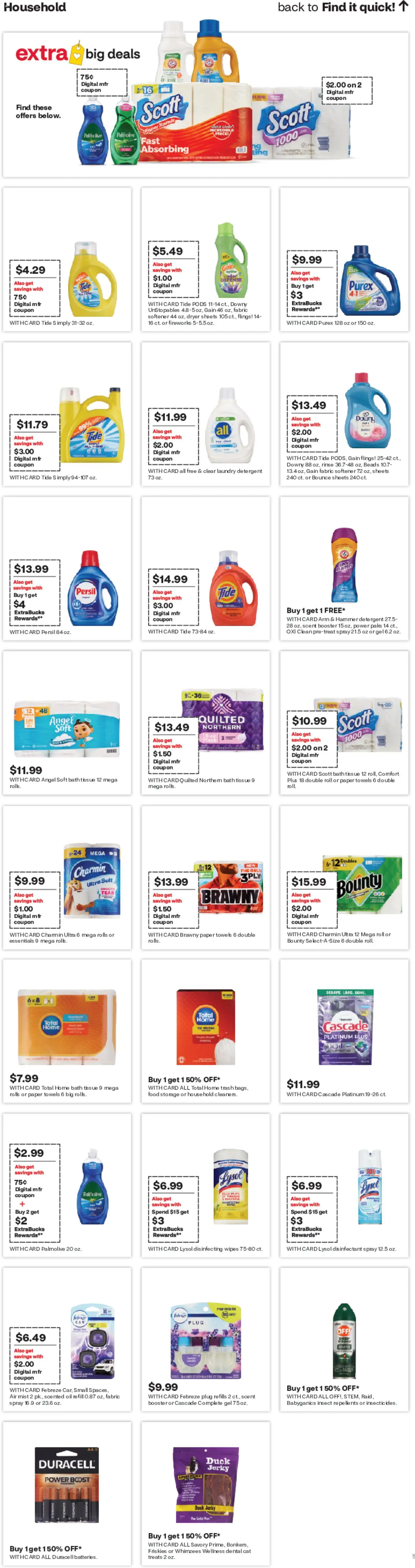 CVS Pharmacy Weekly Ad - MI - valid from 14.06.2026 | Page: 19 | Products: Hammer, Oil, Detergent, Dryer