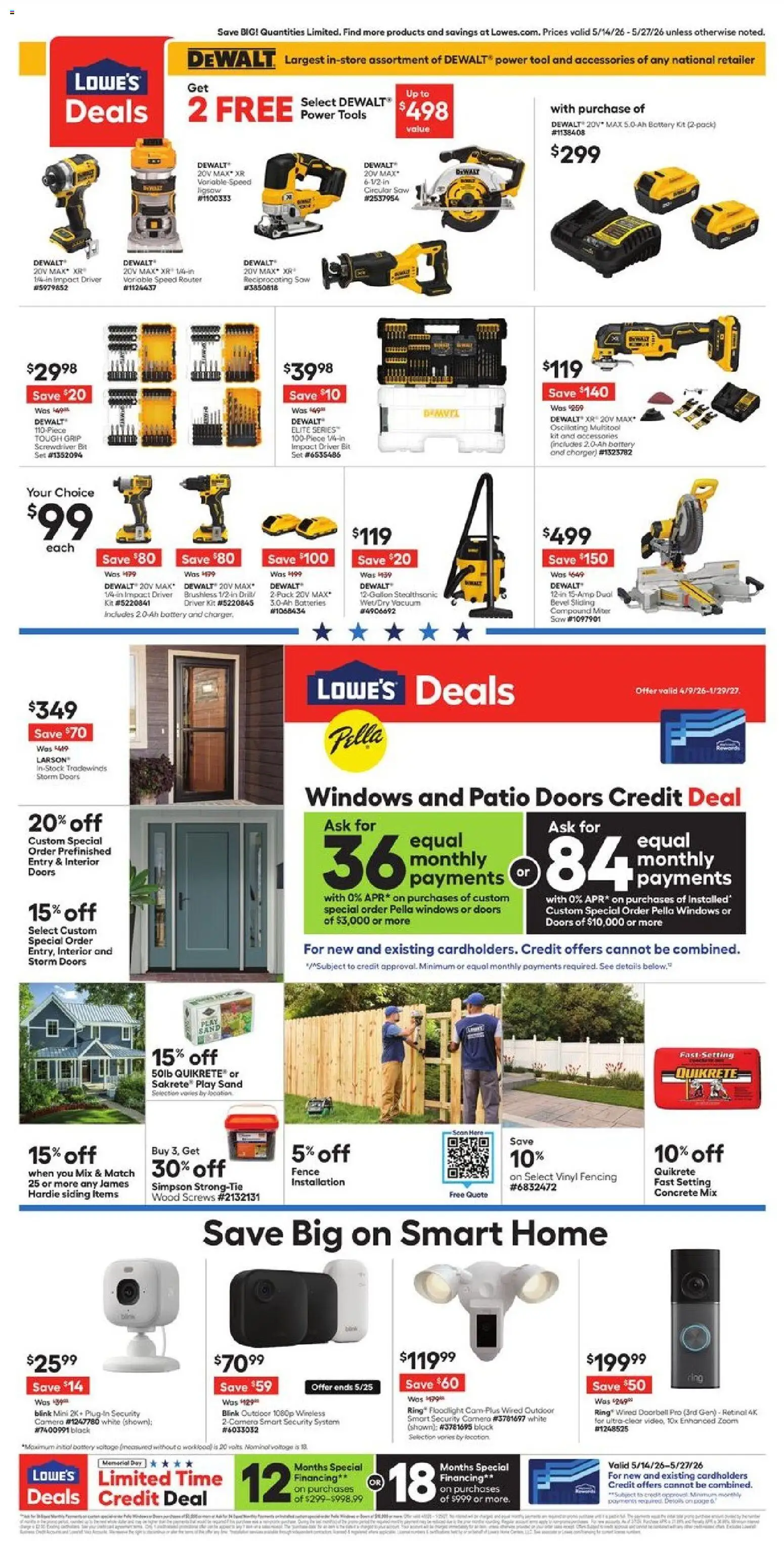 Lowe's Weekly Ad - valid from 14.05.2026 | Page: 4