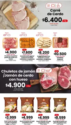 Vista previa Carré de Cerdo, Carré de Cerdo válido desde el 20/07/2026 | Página: 2 | Productos: Pollo, Paleta, Queso, Cerdo