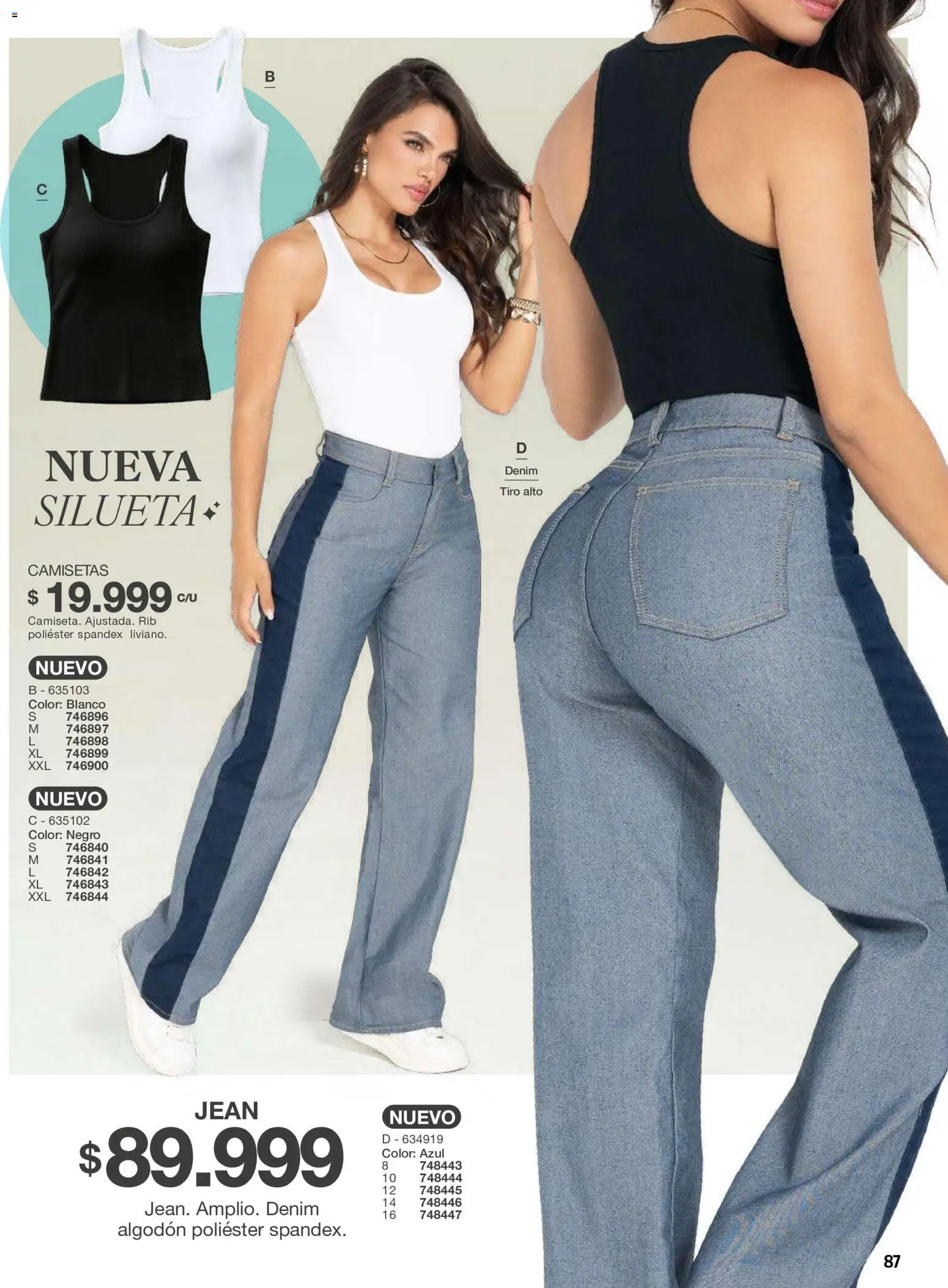 Carmel revista - valida desde el 01/07/2026 | Página: 87 | Productos: Algodón, Jean