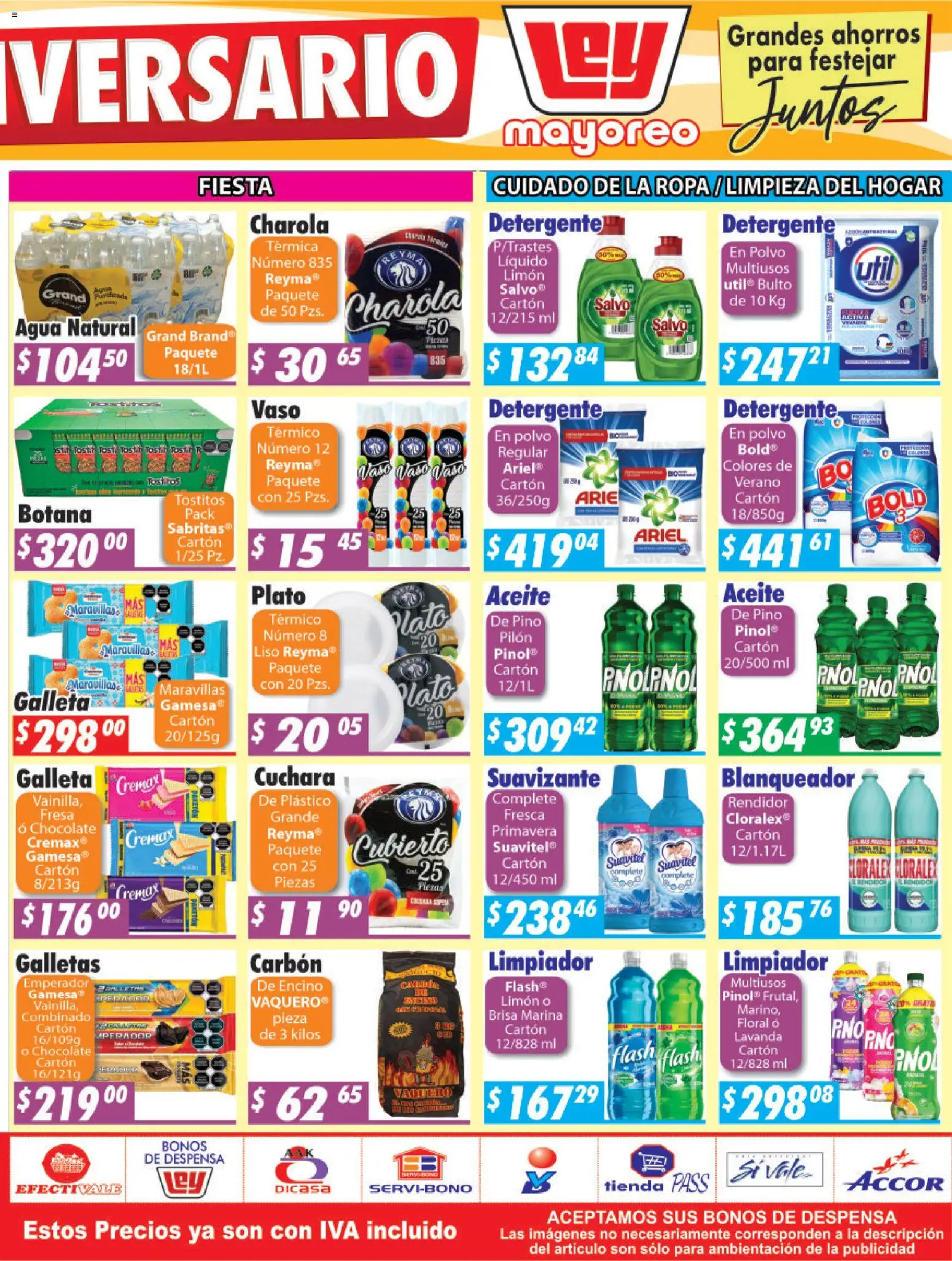 Nuevas ofertas de Casa Ley válidas en toda la República Mexicana desde el 07/09/2026. ¡Encuentra las mejores ofertas en Casa Ley folleto Nogales! | Página: 4 | Productos: Limón, Chocolate, Galletas, Suavizante