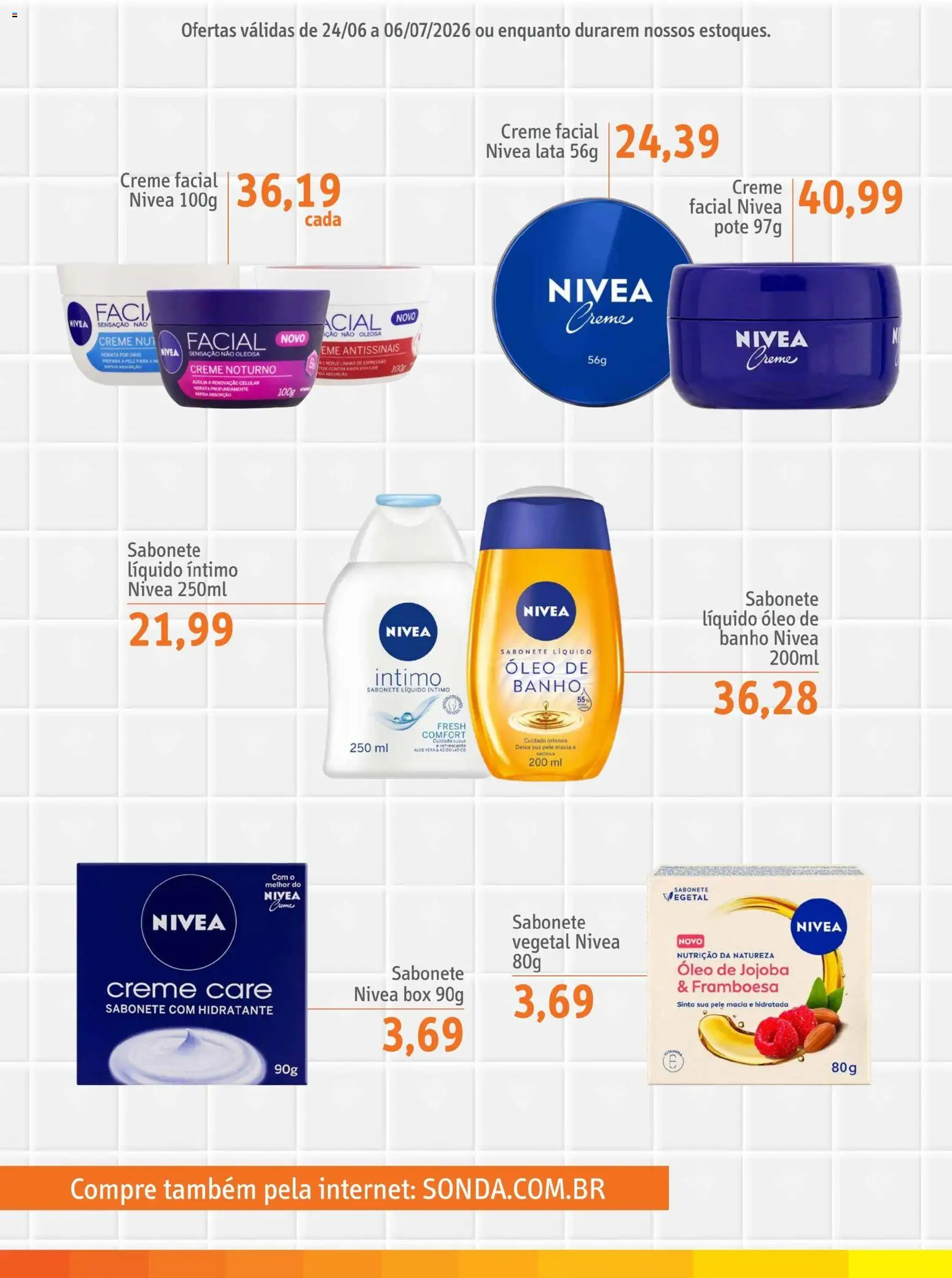 Sonda Folheto - válido de 24/06/2026 | Página: 2 | Produtos: Celular, Óleo, Sabonete, Sabonete líquido