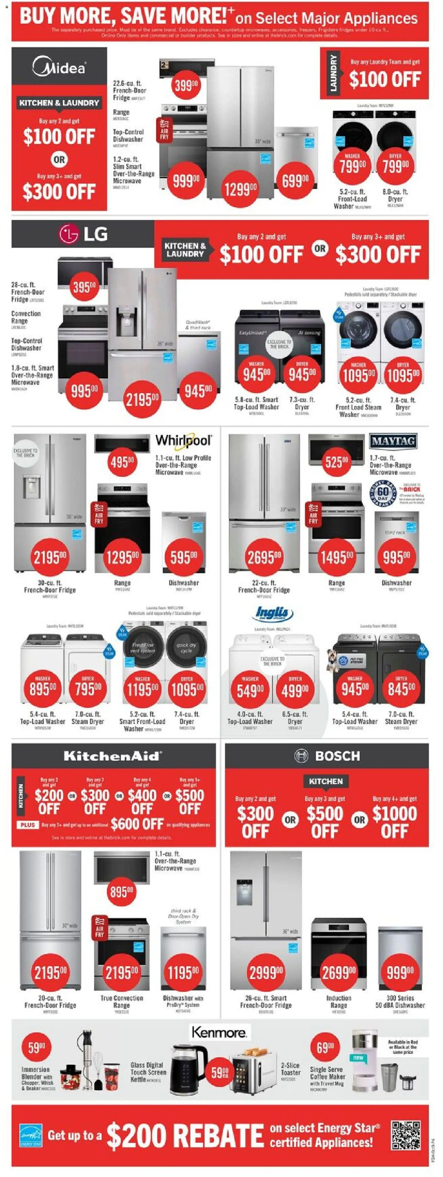 The Brick flyer valid from Oct 9, 2026 | Page: 18
