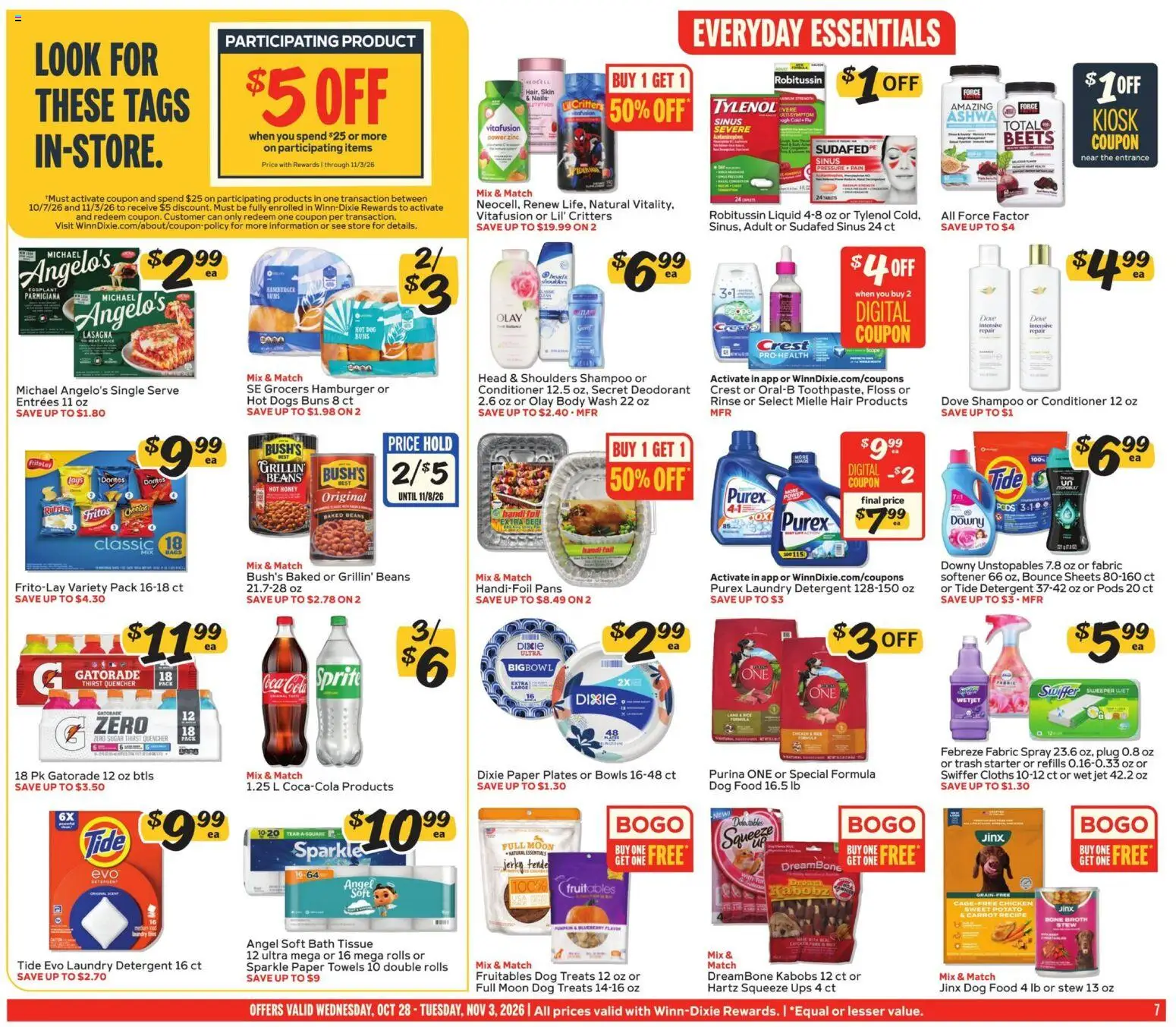 Winn Dixie Weekly Circular - valid from 10/28/2026 | Page: 7