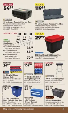 Preview of Princess Auto flyer - 2 Week Sale! from shop Princess Auto valid from 21.04.2026 | Page: 70