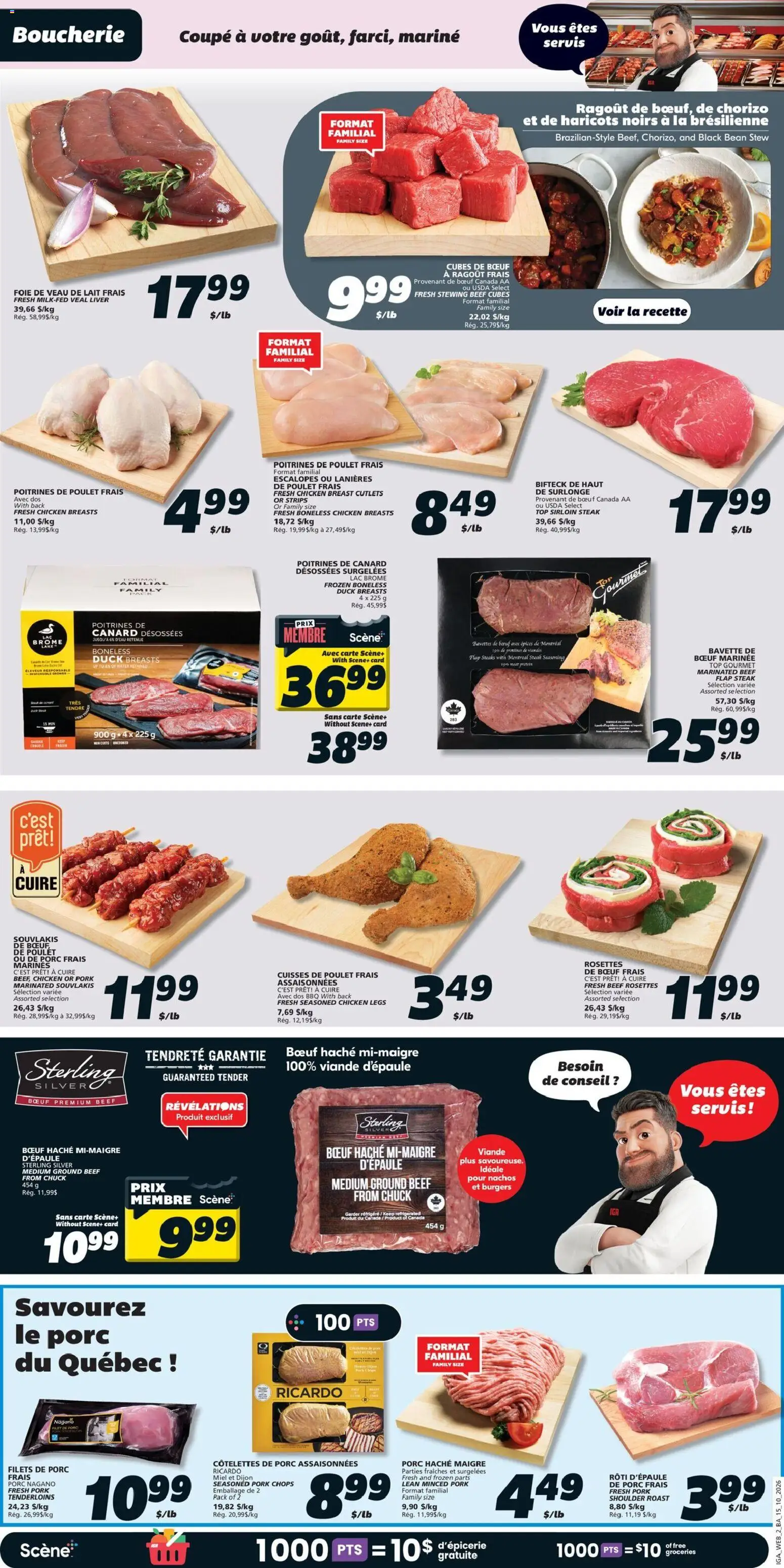 IGA flyer valid from Oct 15, 2026 | Page: 5
