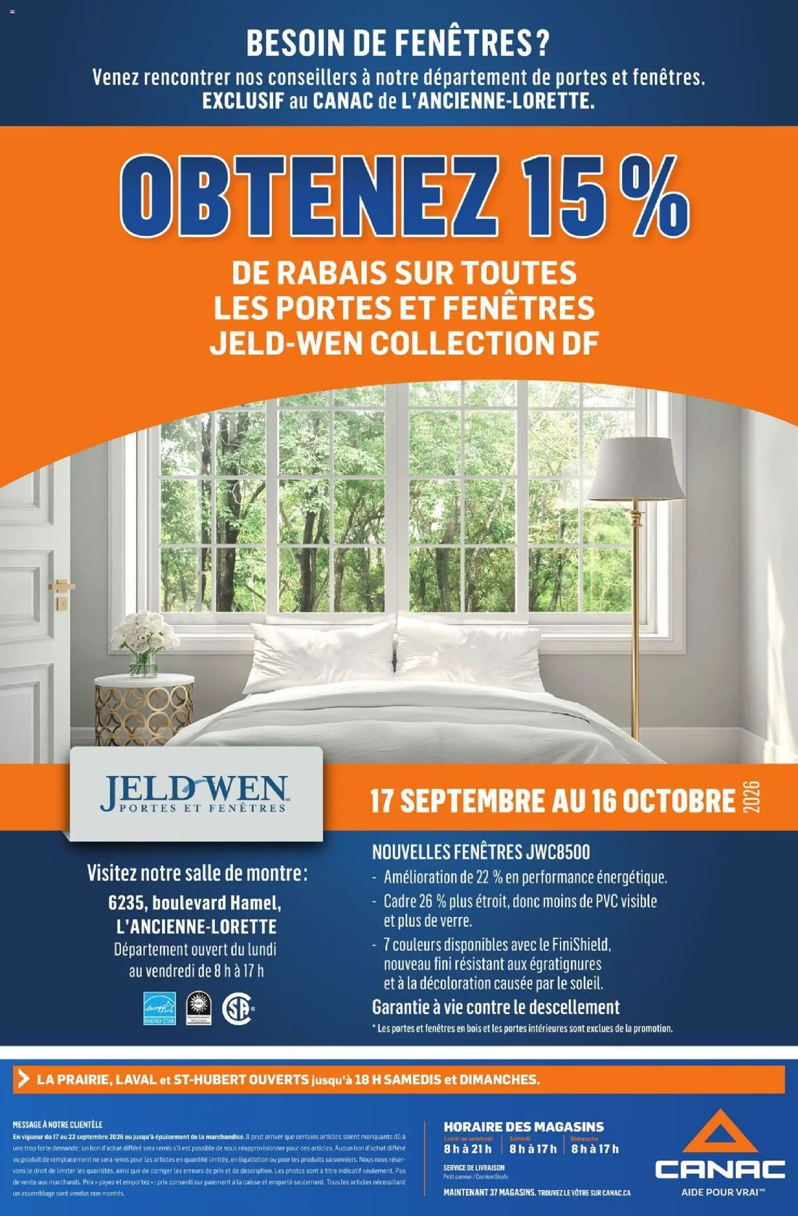 Canac flyer valid from Sep 17, 2026 | Page: 17