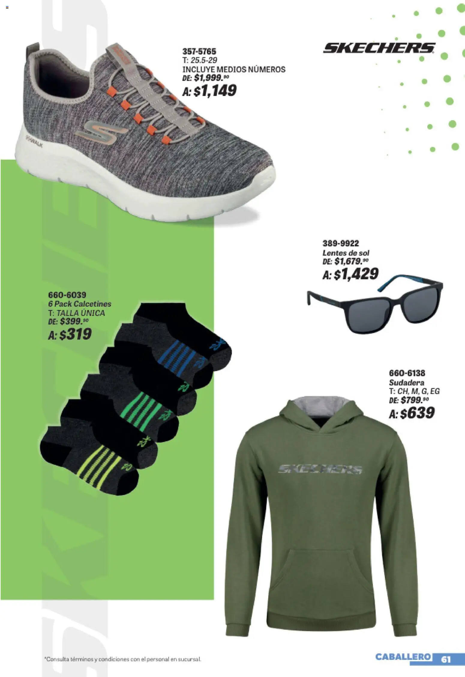 Nuevas ofertas de Andrea válidas en toda la República Mexicana desde el 19/07/2026. ¡Encuentra las mejores ofertas en Andrea catálogo Sports Week! | Página: 61 | Productos: Lentes, Sudadera, Lentes de sol