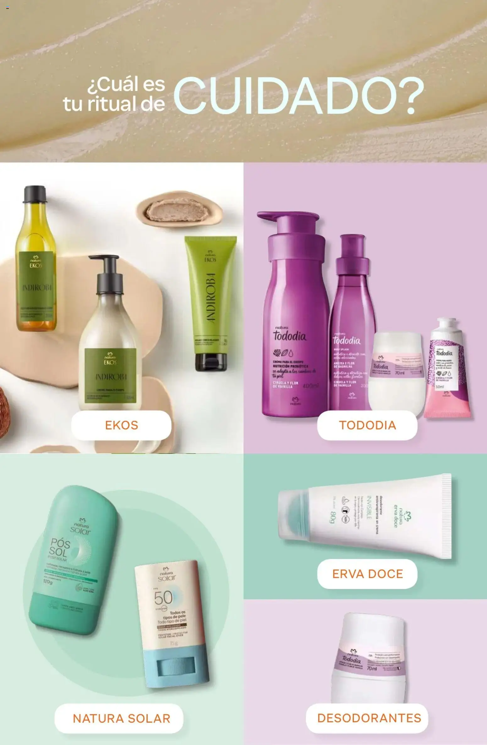 Catálogo Natura Ciclo 7 │ válido desde el 06.05.2026 | Página: 167 | Productos: Desodorante, Antitranspirante, Crema
