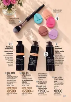 Vista previa Catálogo Amodil Campaña 17 válido desde el 01/10/2026 | Página: 139 | Productos: Maquillaje, Iluminador, Rubor, Esponja