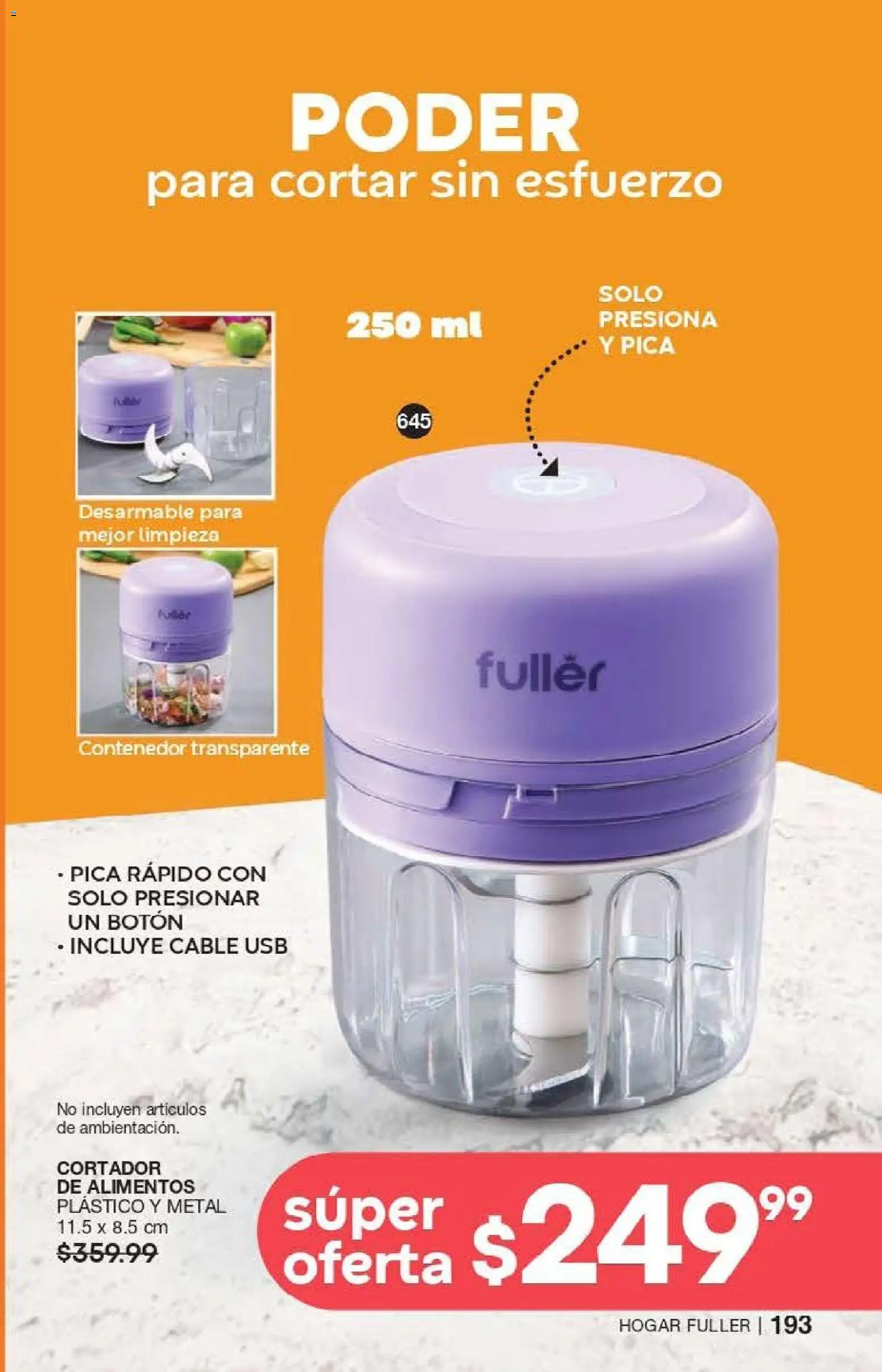 Nuevas ofertas de Fuller válidas en toda la República Mexicana desde el 13.05.2026. ¡Encuentra las mejores ofertas en Fuller campaña 3 2026! | Página: 191